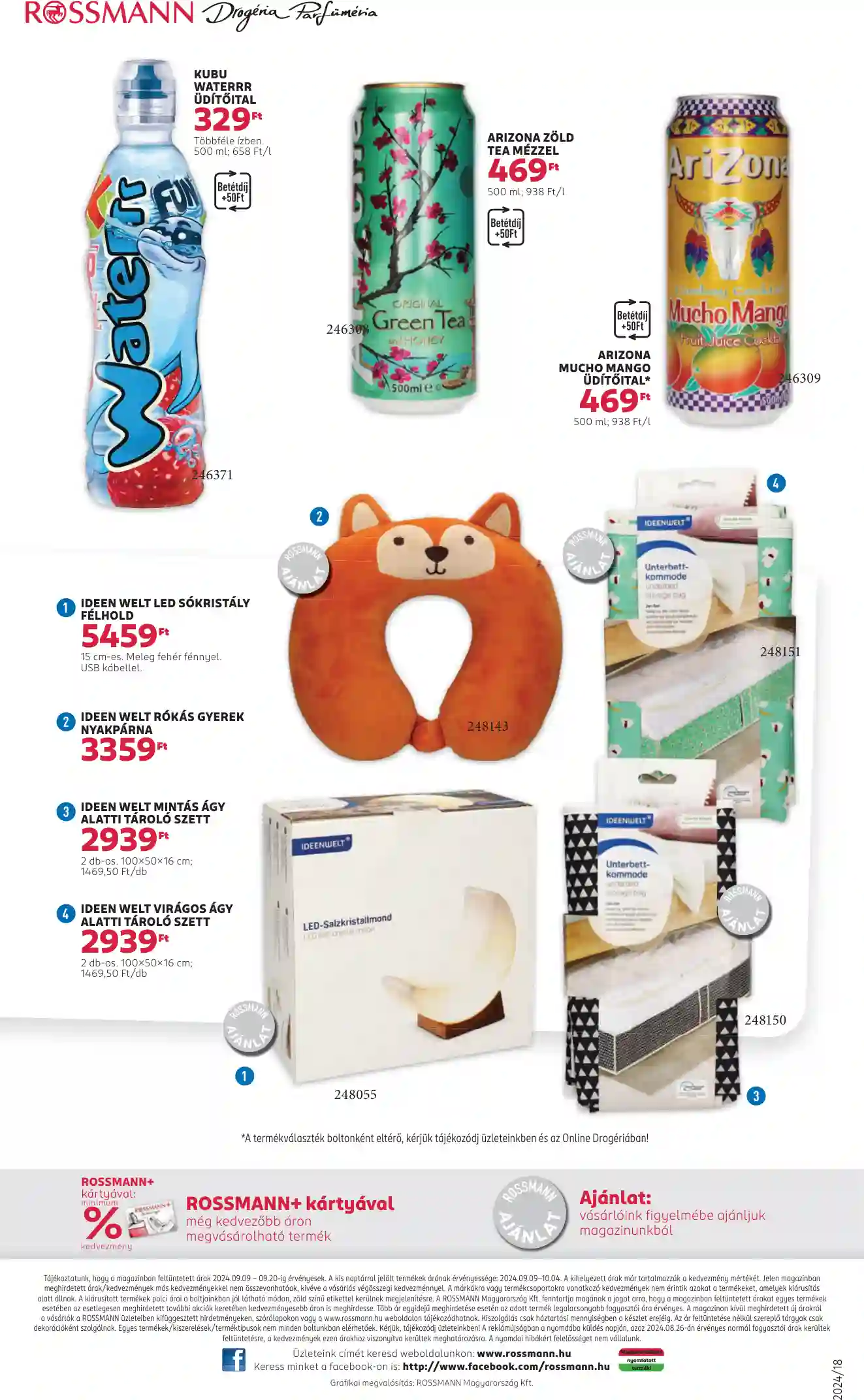 Rossmann akciós újság 37. hét (32 oldal)