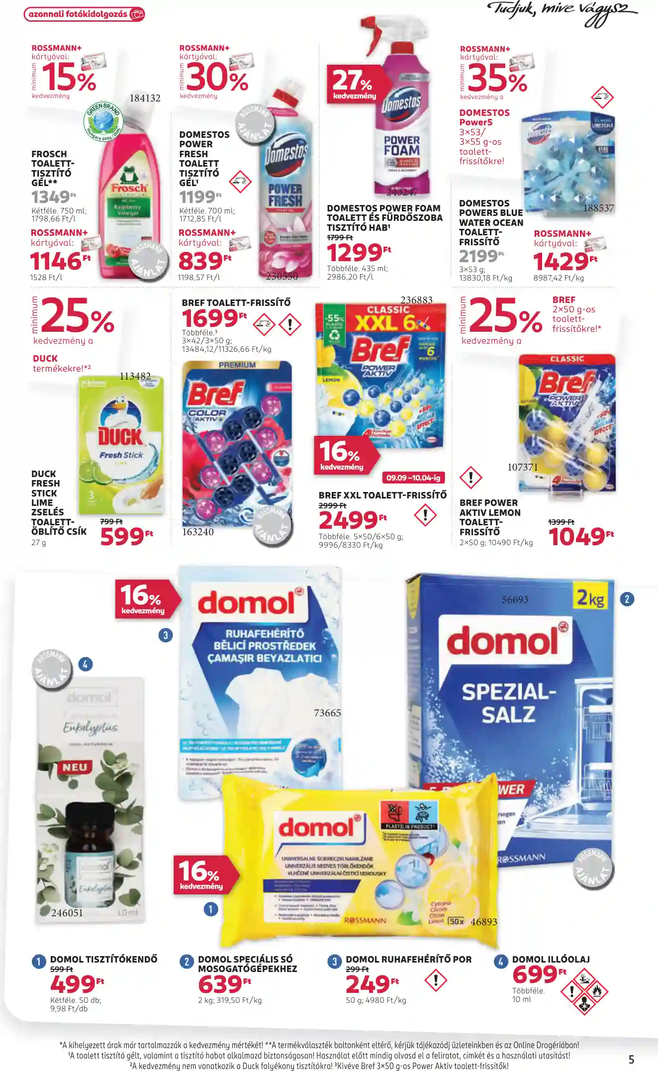 Rossmann akciós újság 37. hét (35 oldal)