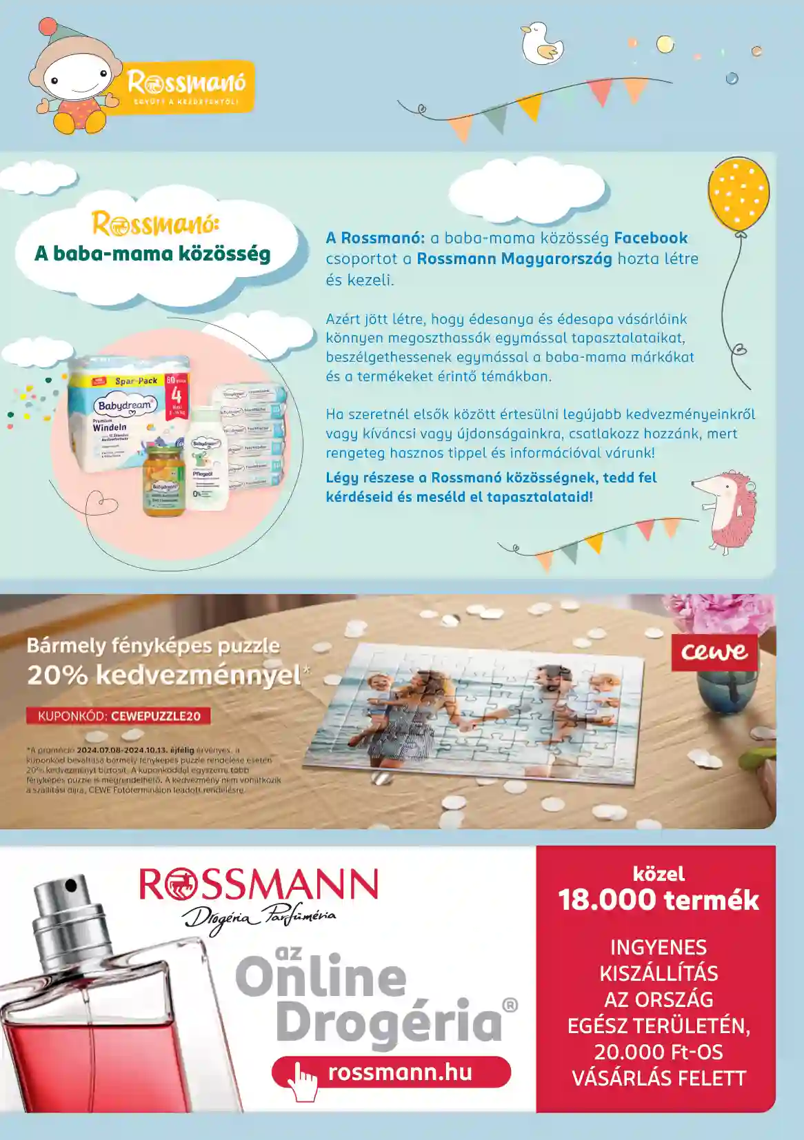 Rossmann akciós újság 38. hét (10 oldal)