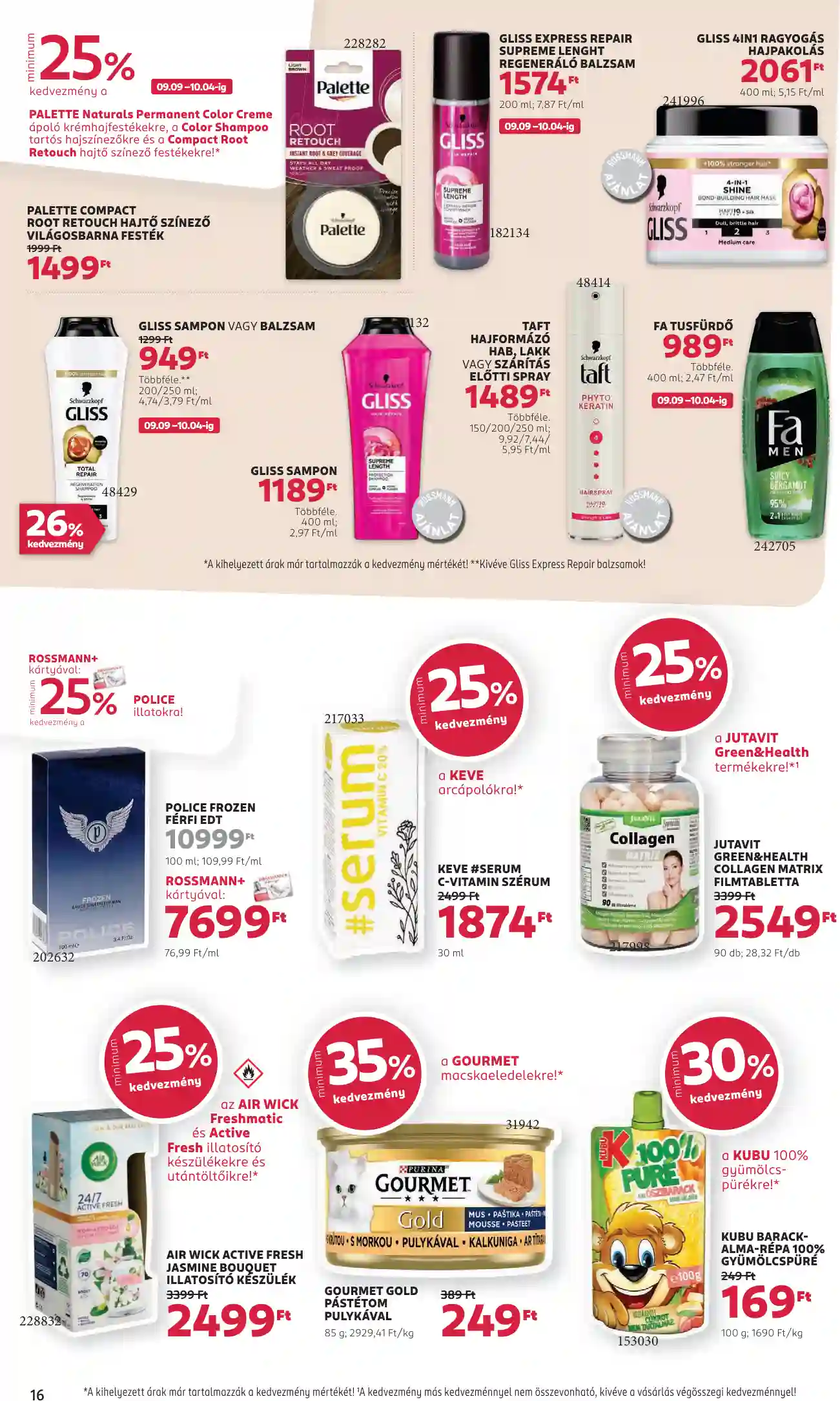 Rossmann akciós újság 39. hét (10 oldal)