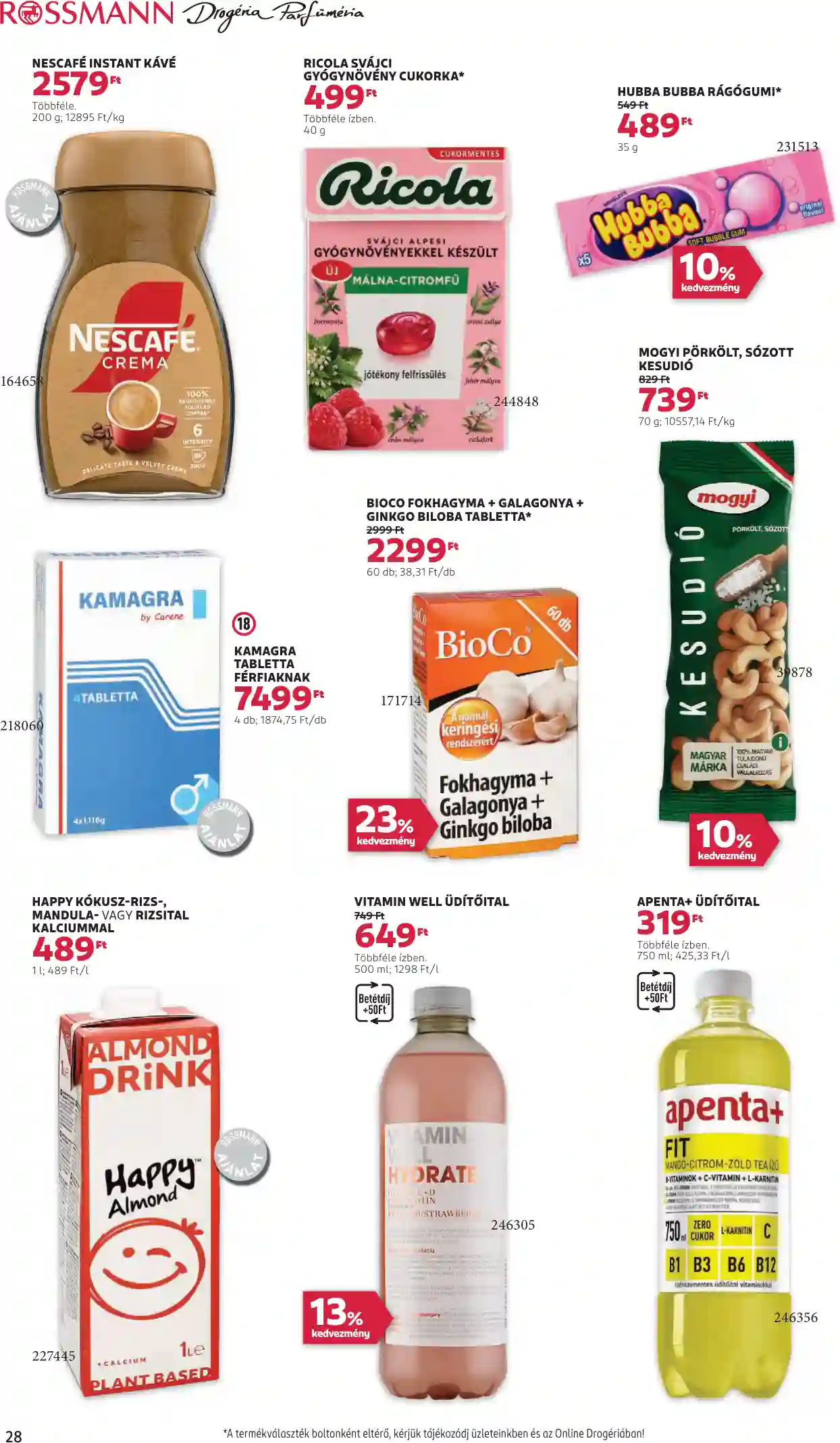 Rossmann akciós újság 39. hét (23 oldal)