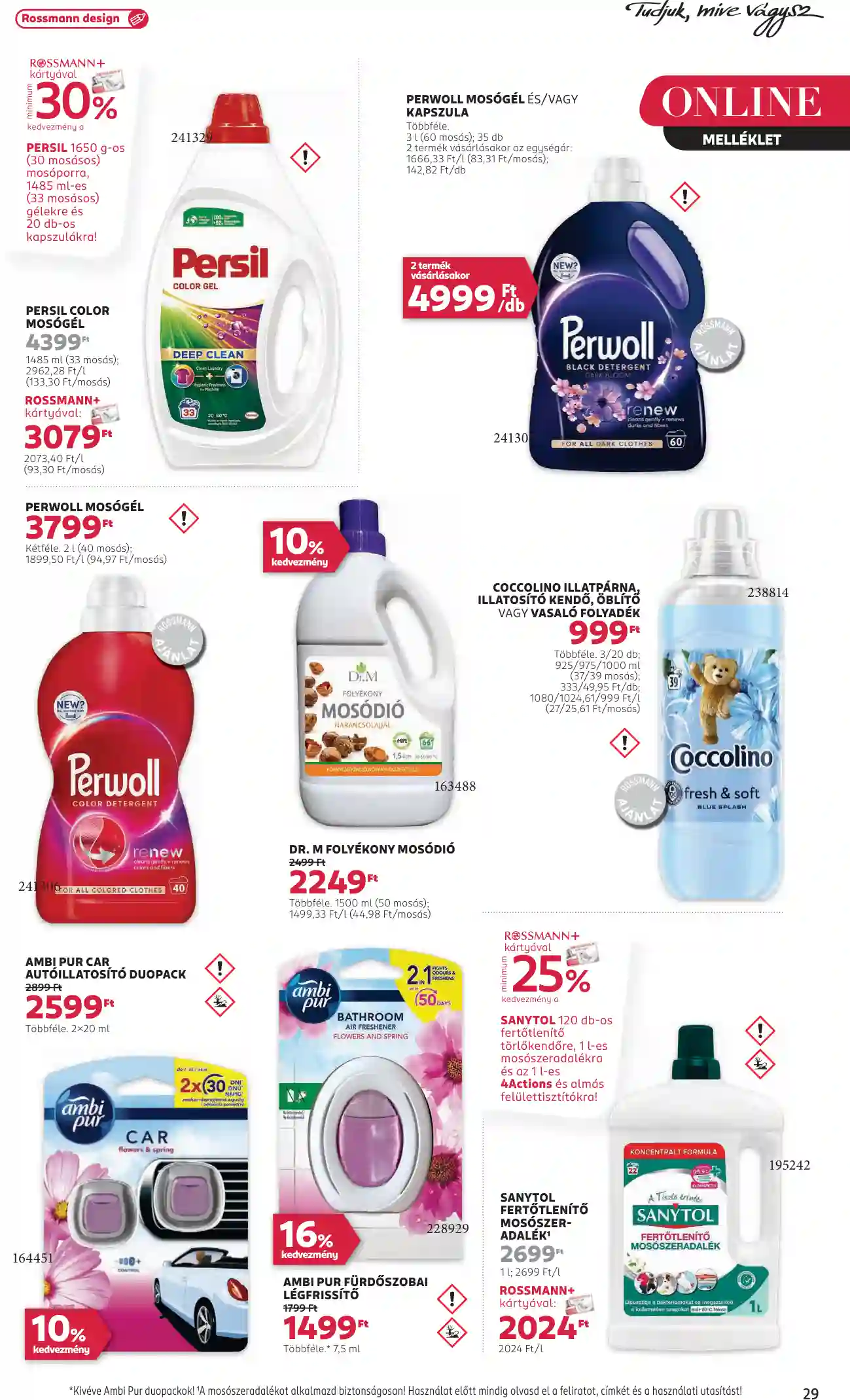 Rossmann akciós újság 39. hét (25 oldal)