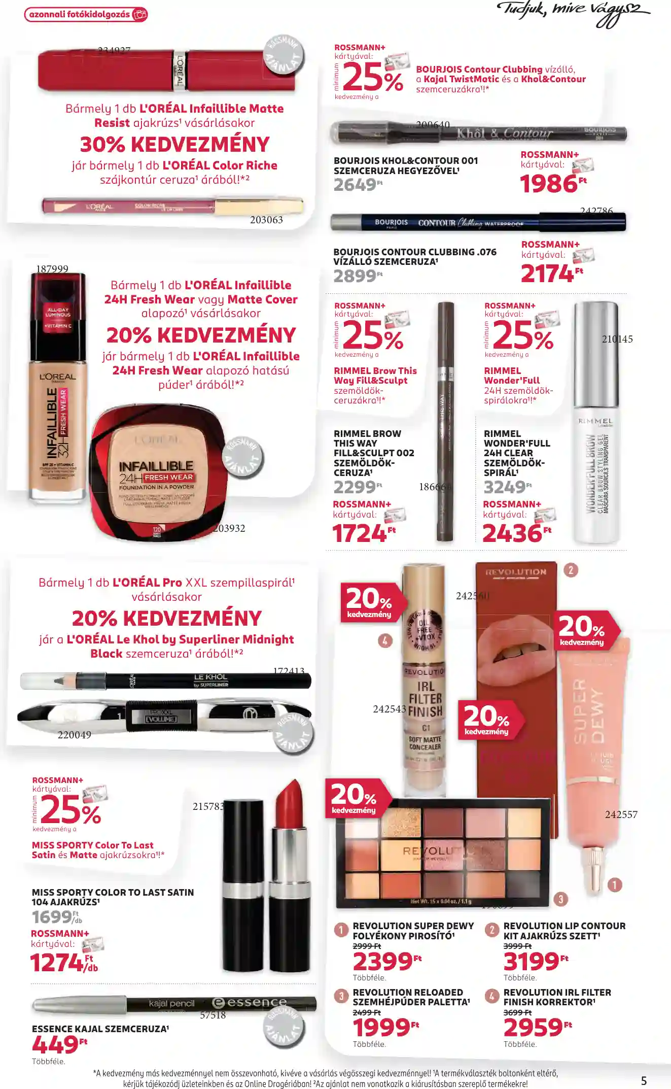 Rossmann akciós újság 39. hét (31 oldal)