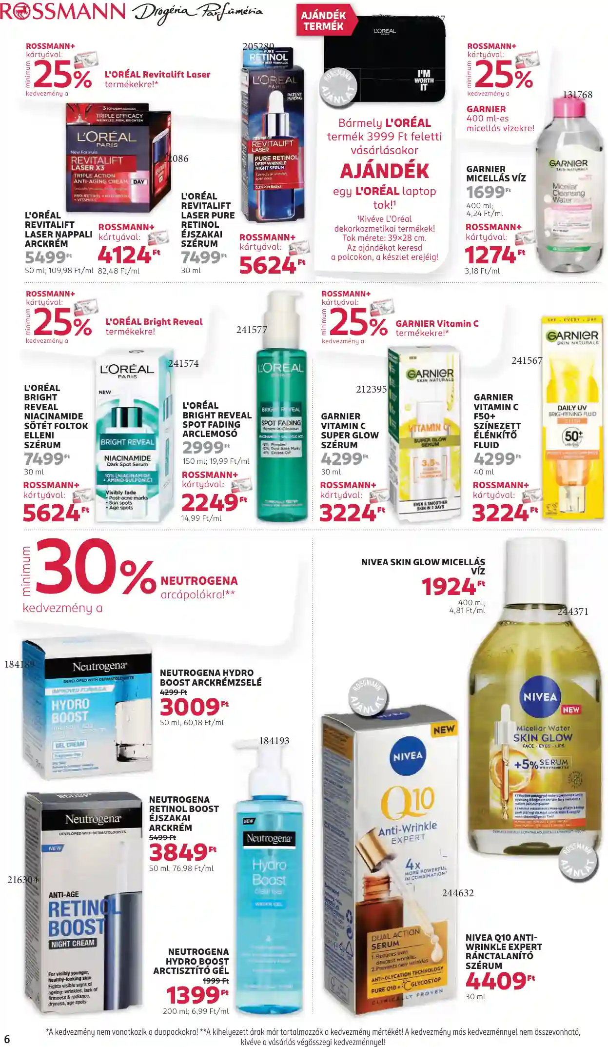 Rossmann akciós újság 39. hét (32 oldal)