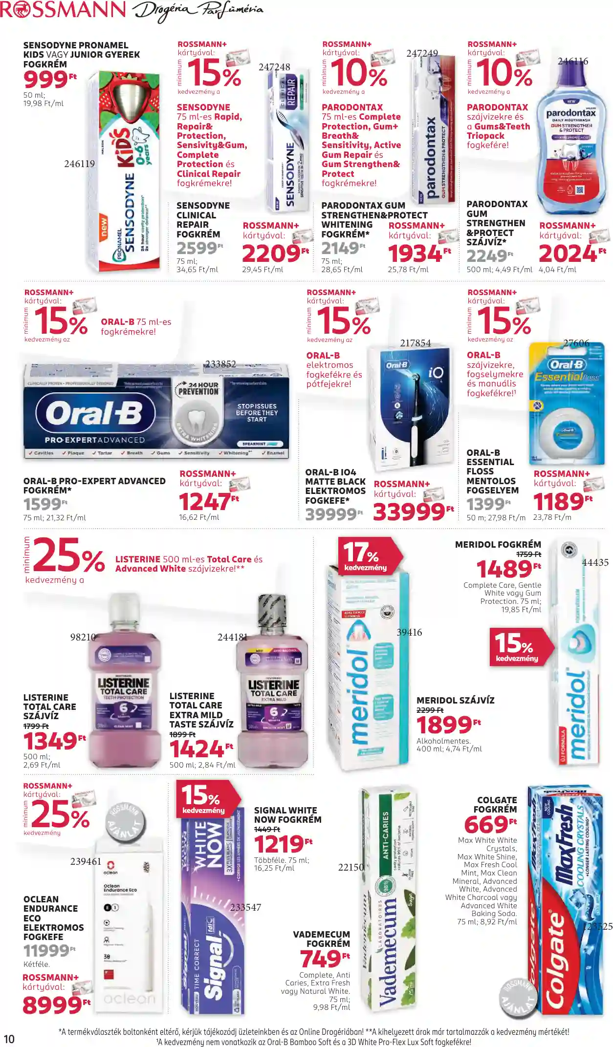 Rossmann akciós újság 39. hét (36 oldal)