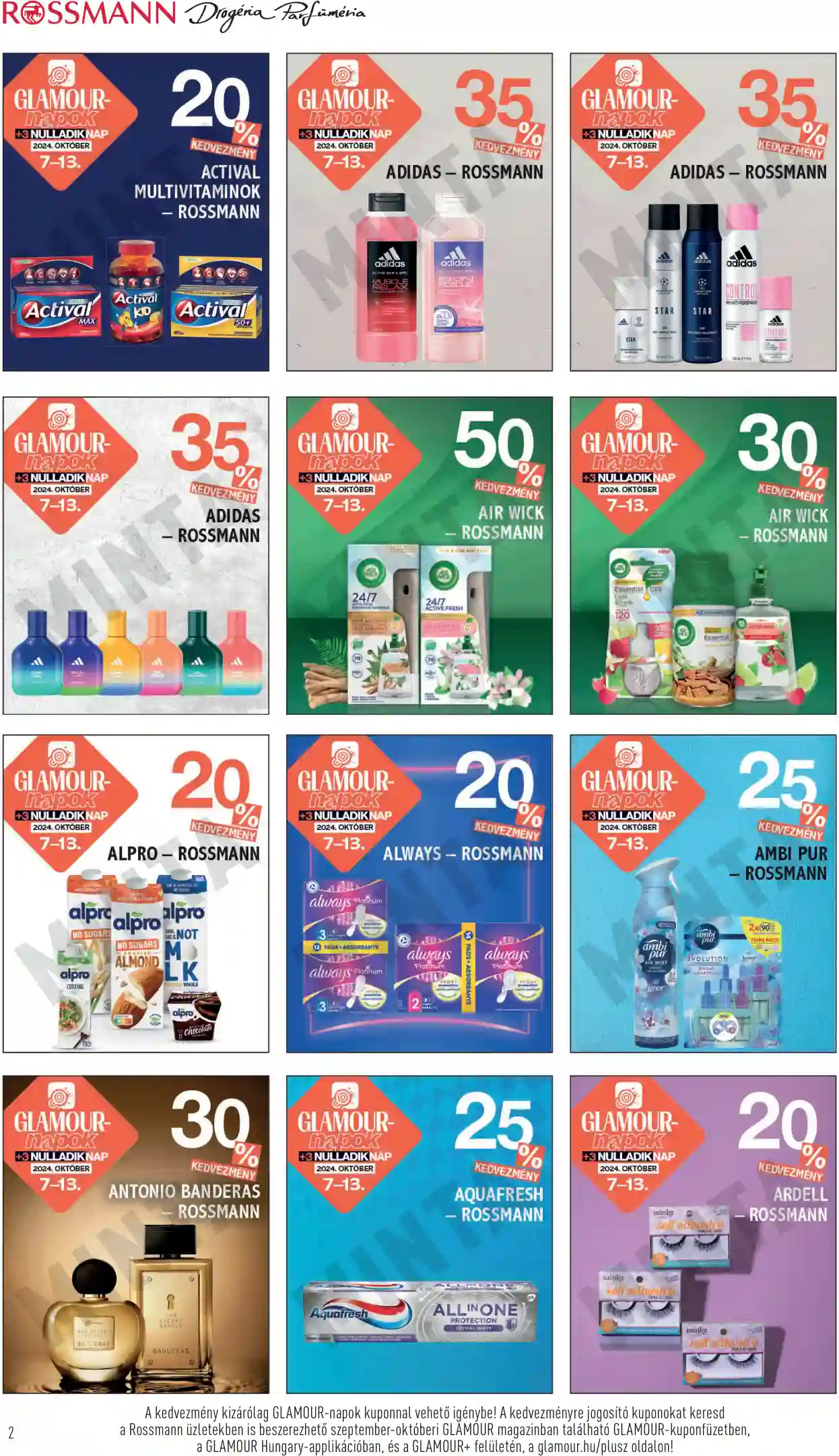 Rossmann akciós újság 41. hét (2 oldal)