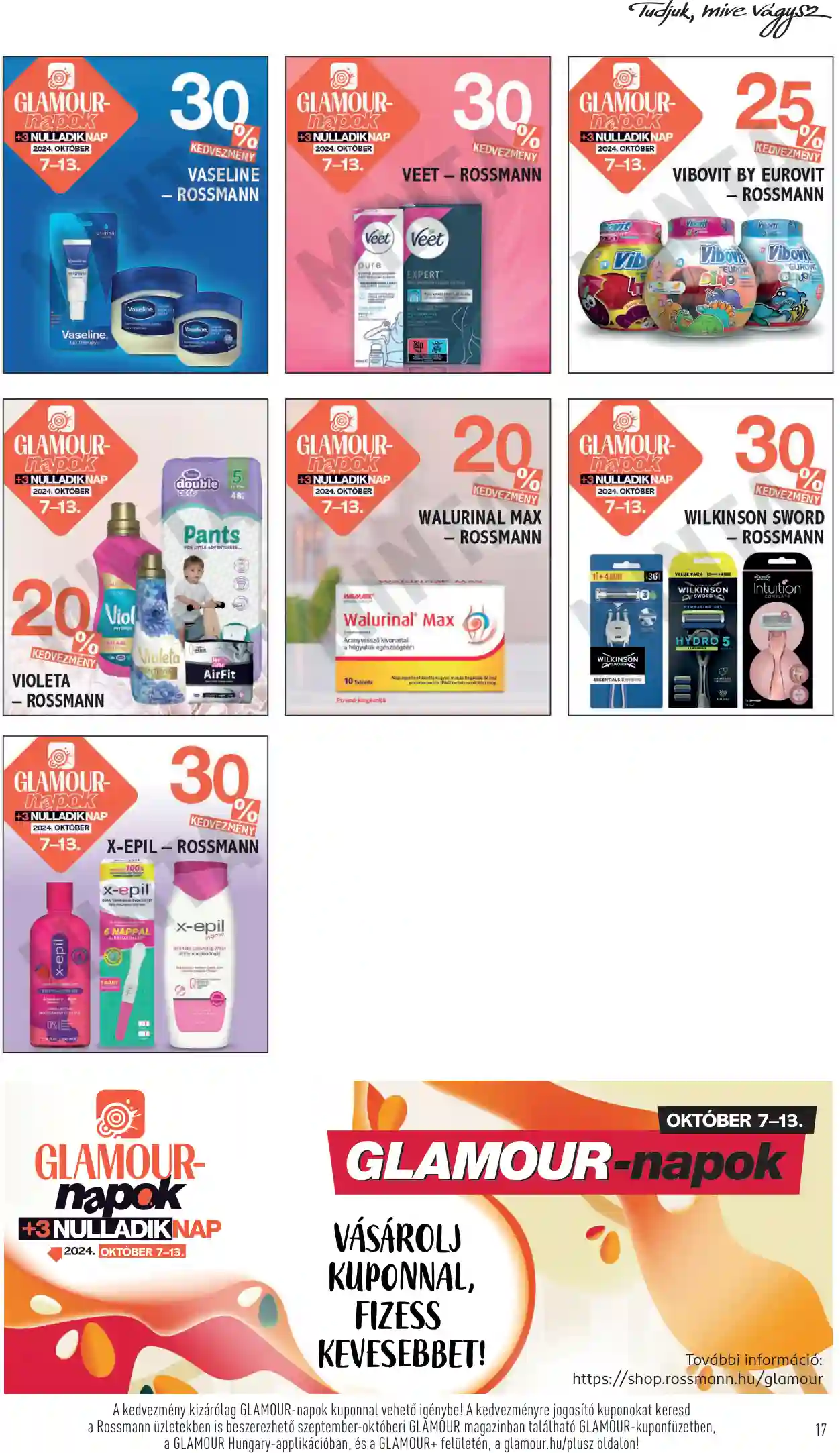 Rossmann akciós újság 41. hét (9 oldal)