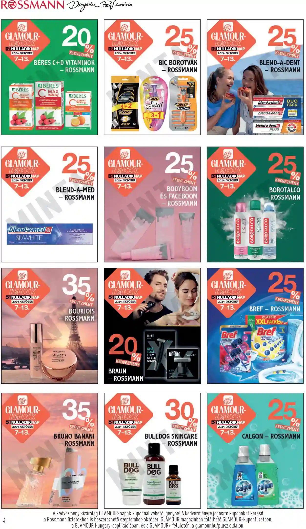 Rossmann akciós újság 41. hét (13 oldal)