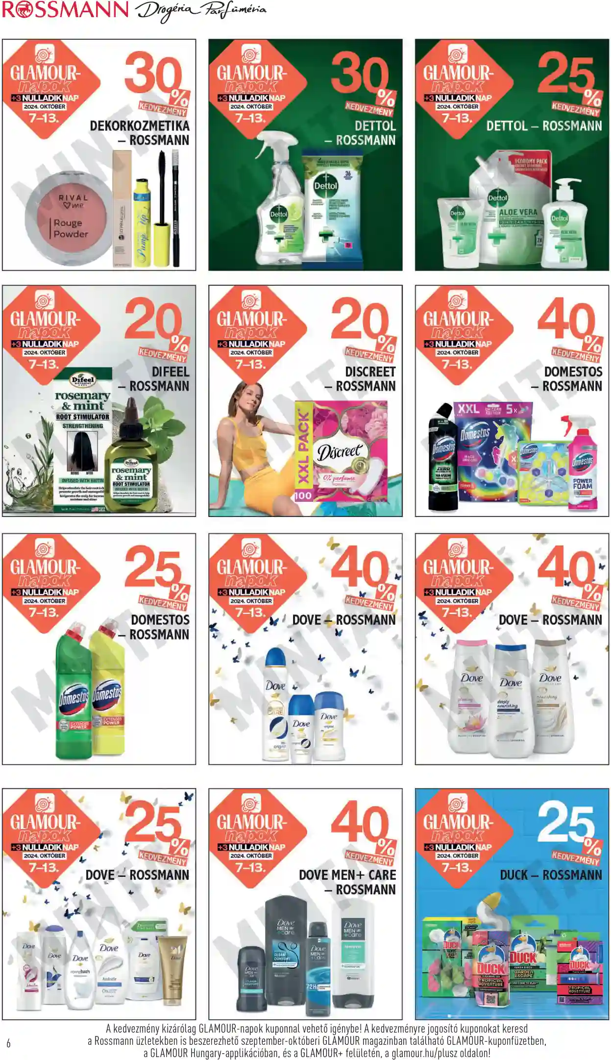 Rossmann akciós újság 41. hét (15 oldal)