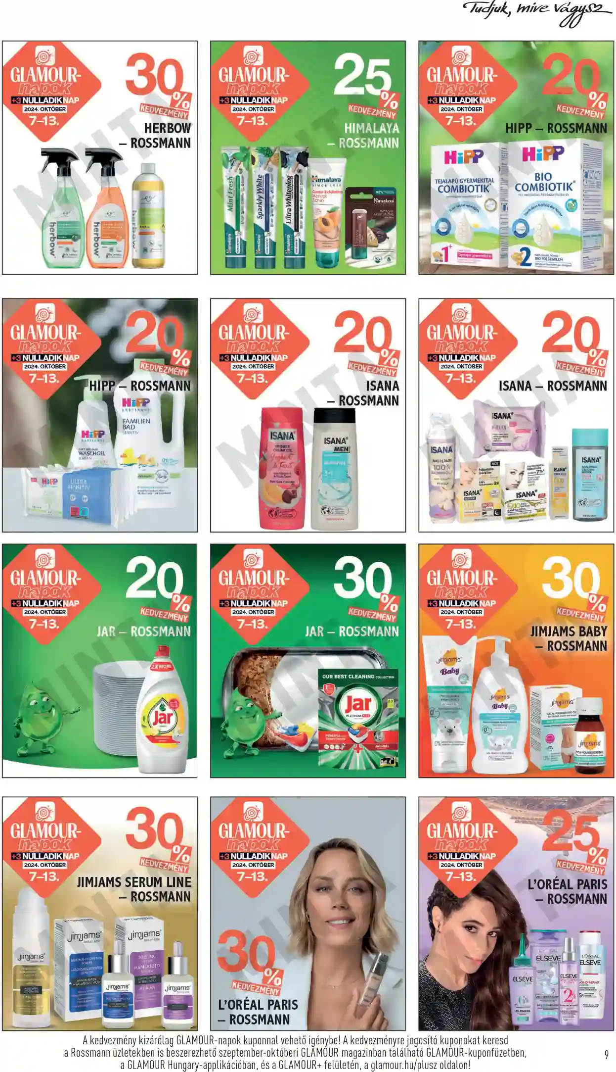 Rossmann akciós újság 41. hét (18 oldal)