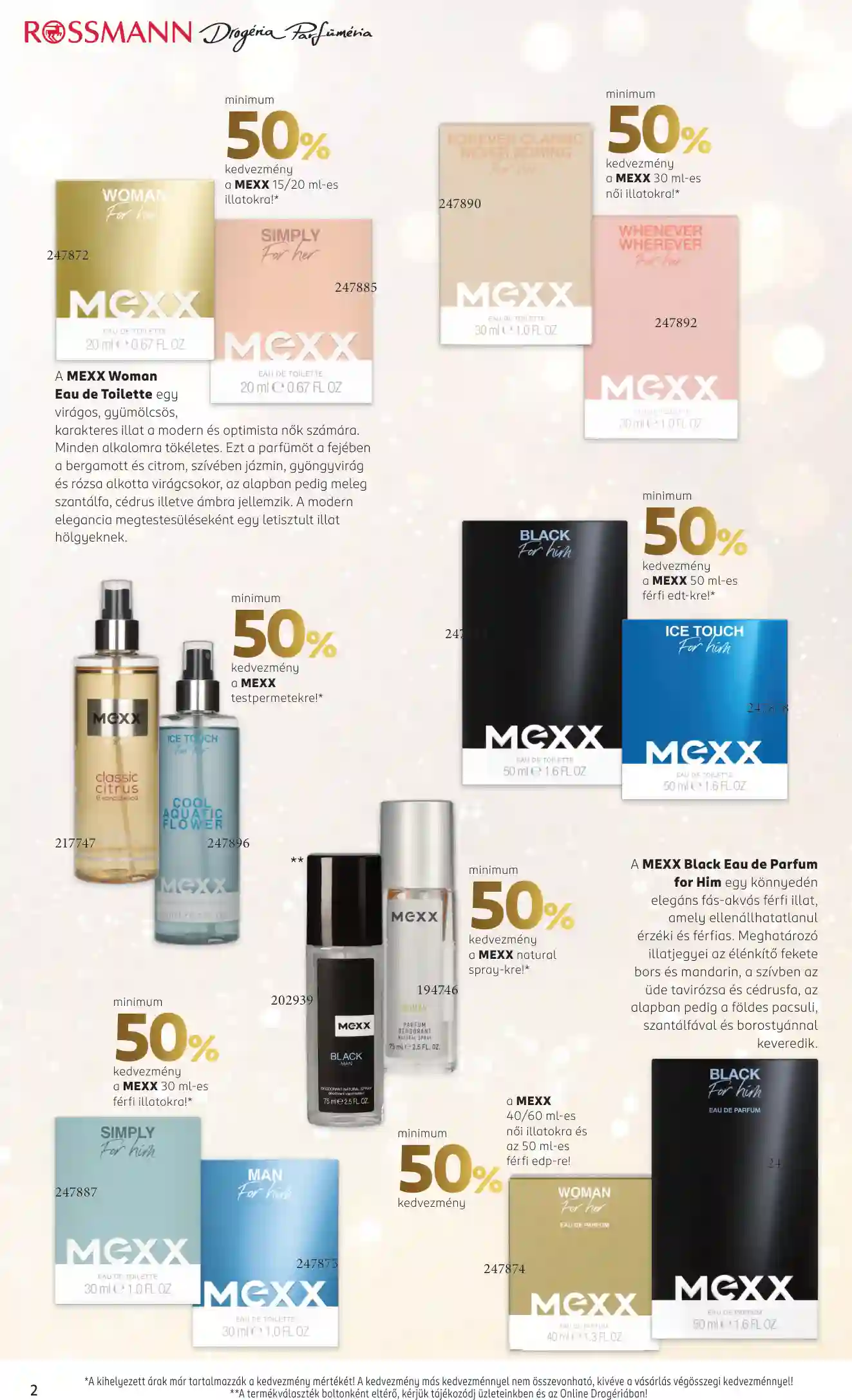 Rossmann akciós újság 42. hét (2 oldal)