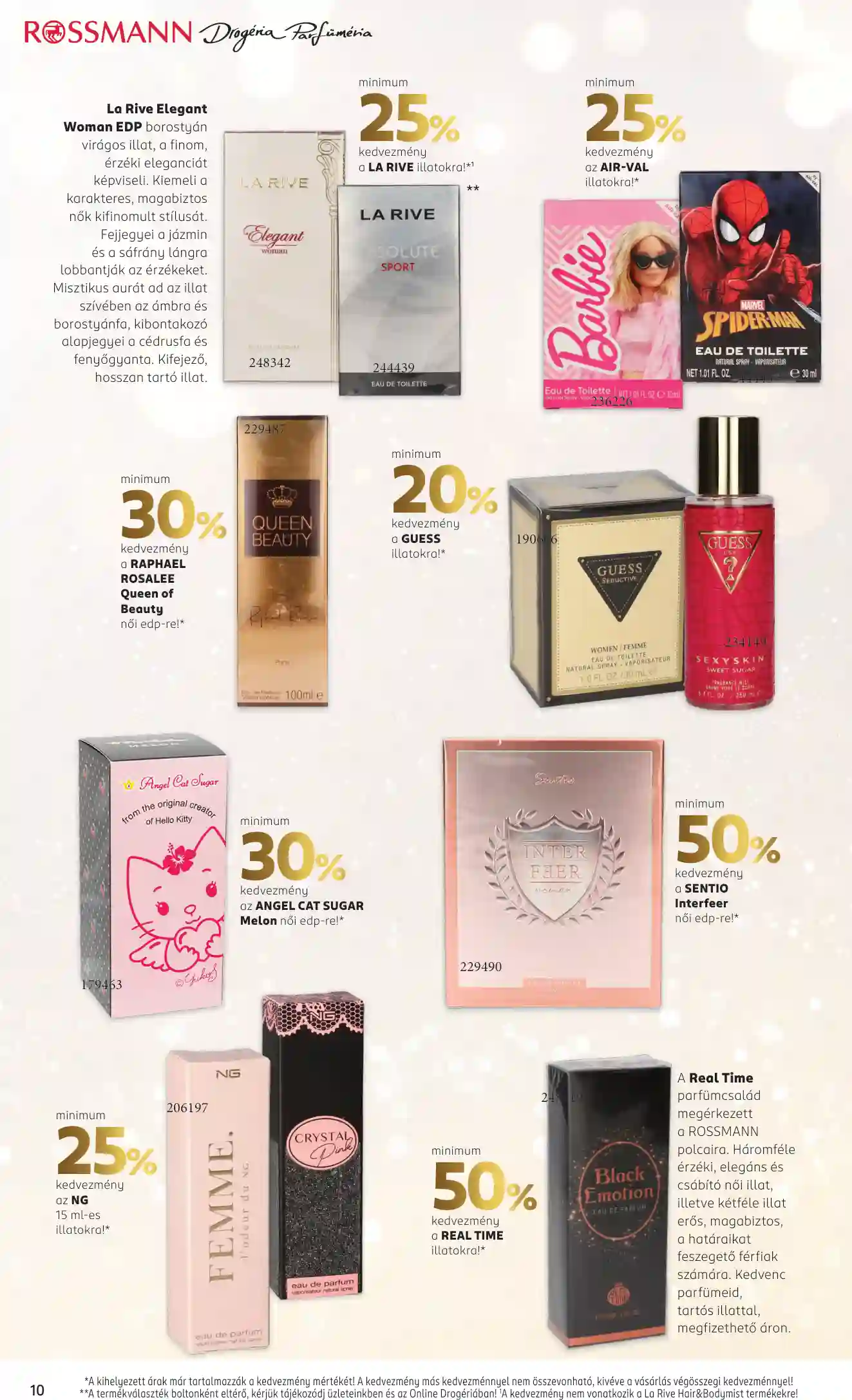Rossmann akciós újság 42. hét (4 oldal)