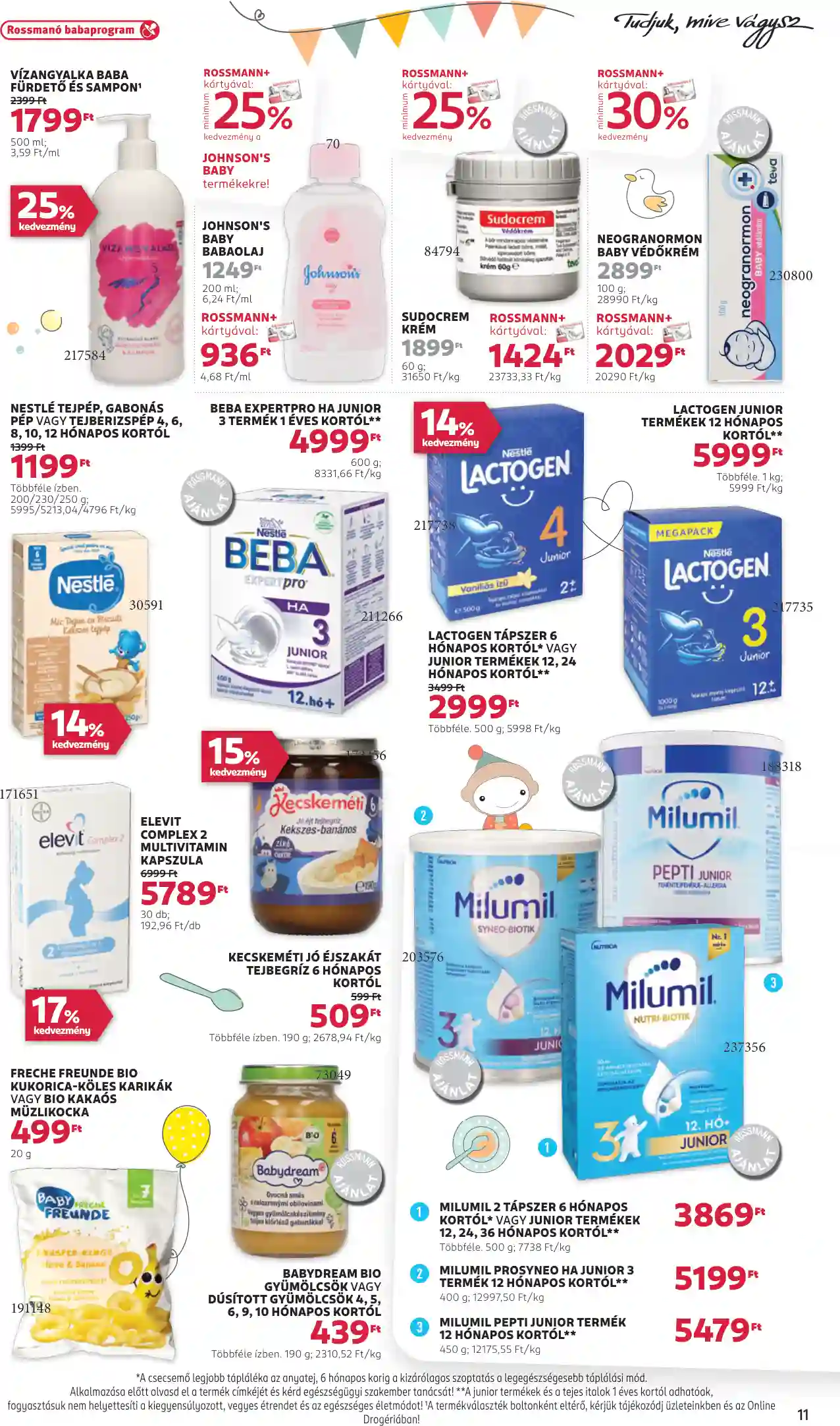 Rossmann akciós újság 43. hét (3 oldal)