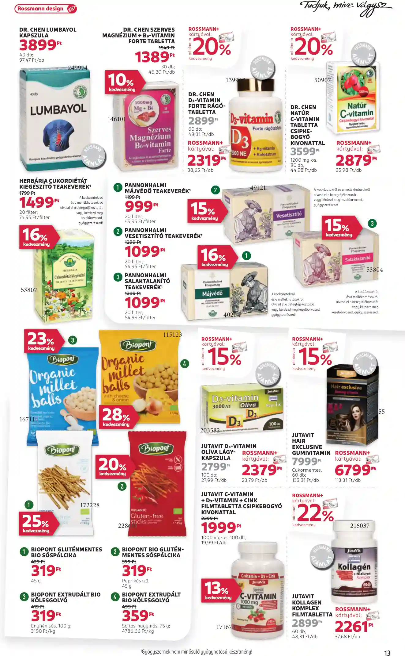 Rossmann akciós újság 43. hét (7 oldal)