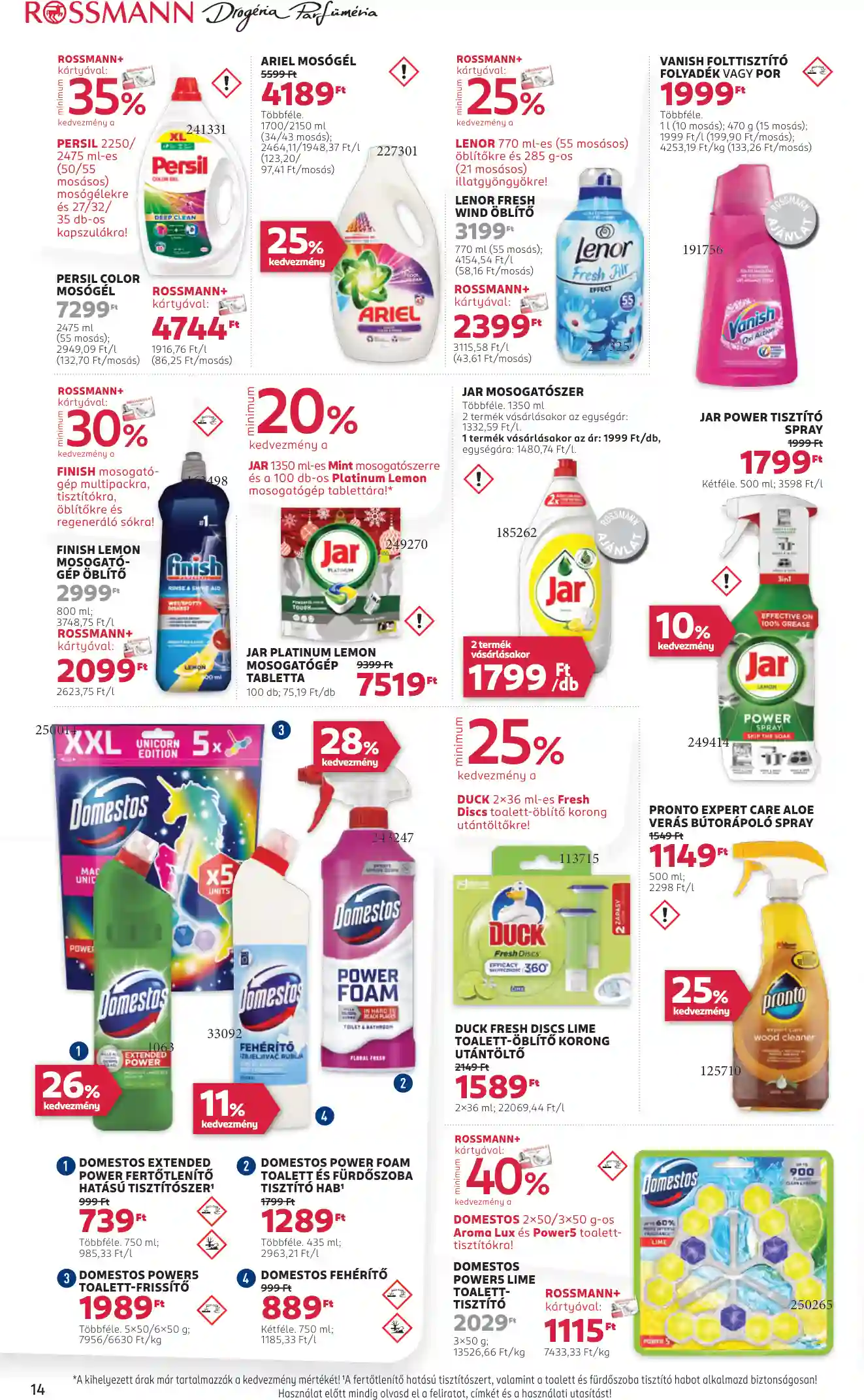 Rossmann akciós újság 43. hét (8 oldal)