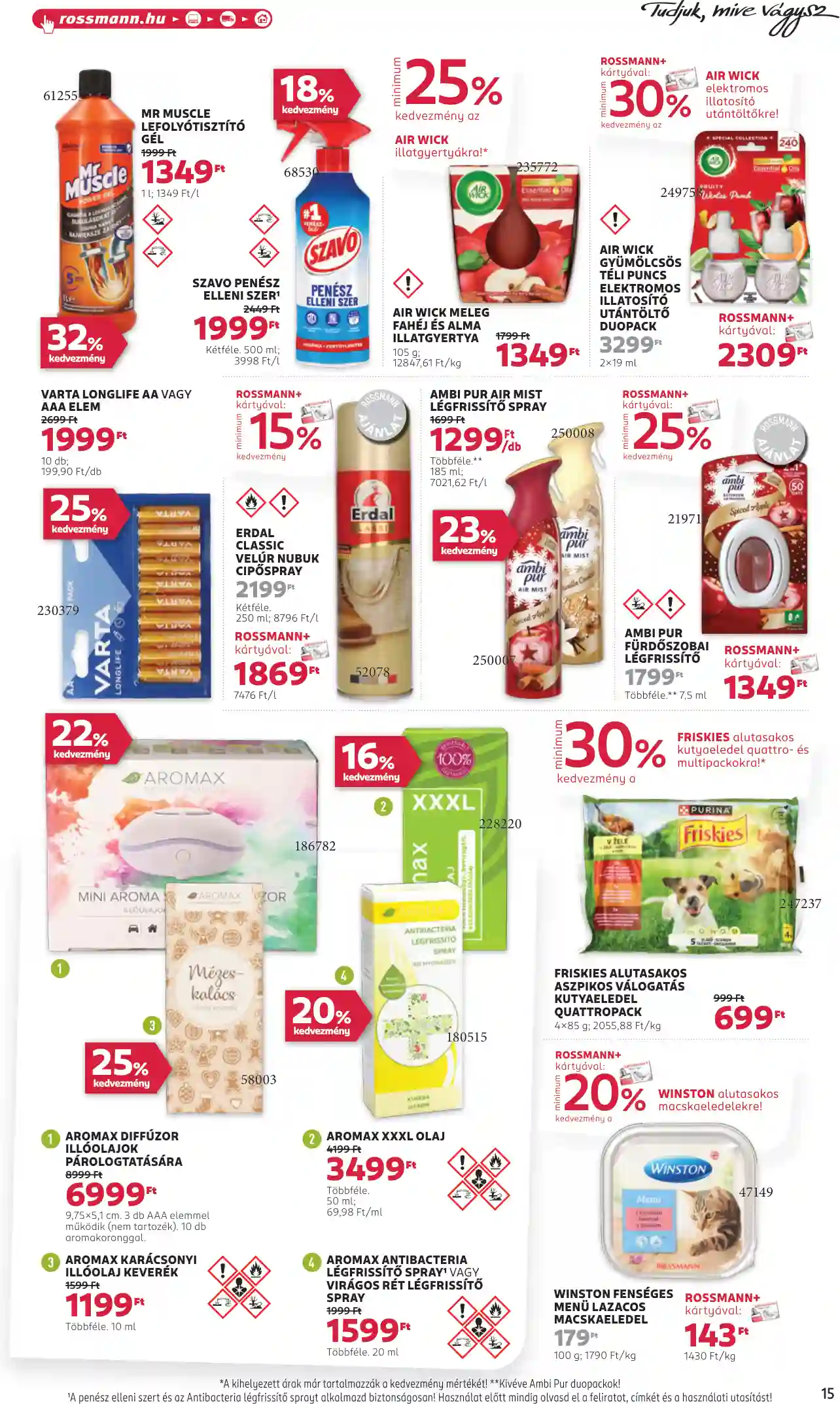 Rossmann akciós újság 43. hét (9 oldal)