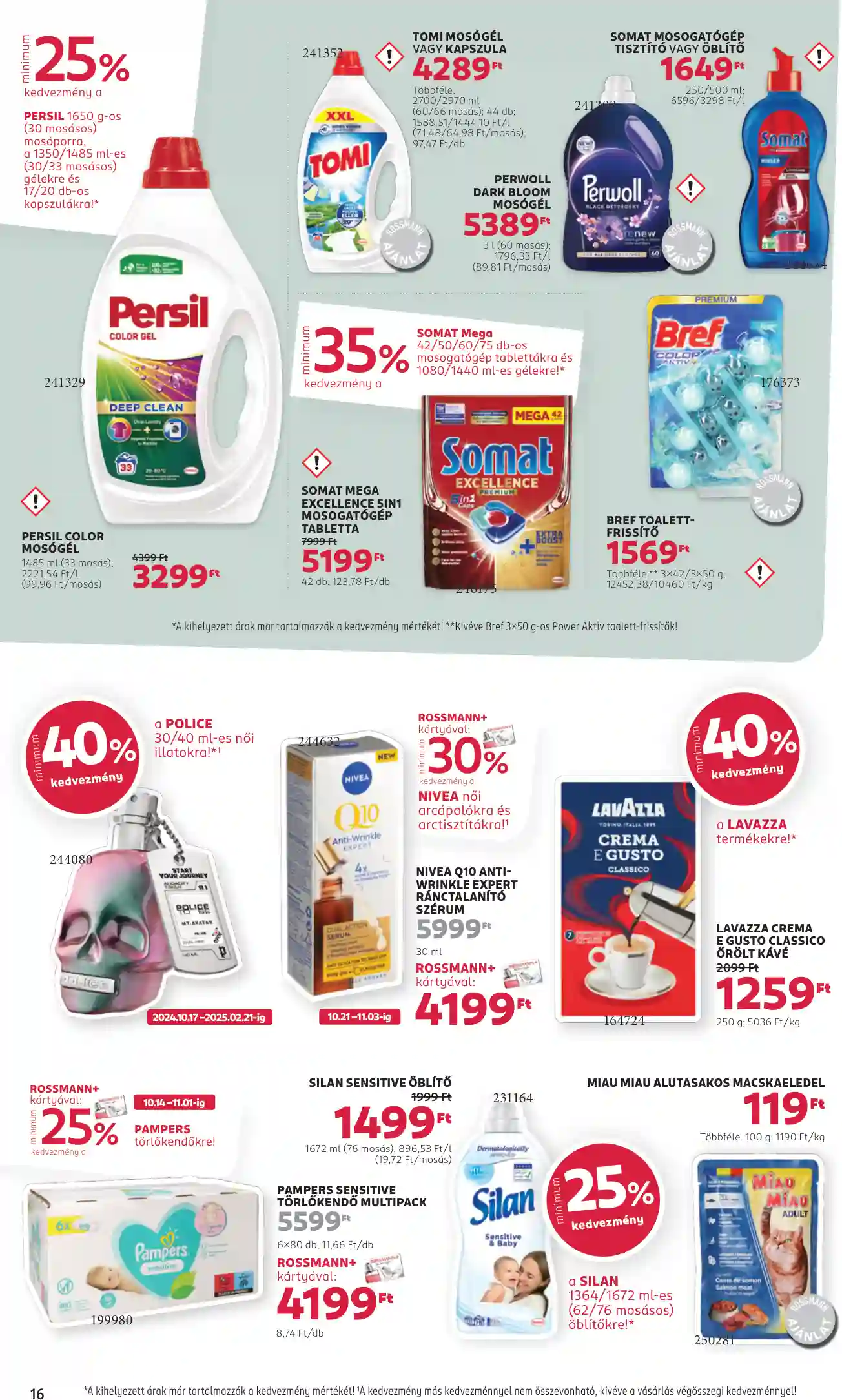 Rossmann akciós újság 43. hét (10 oldal)