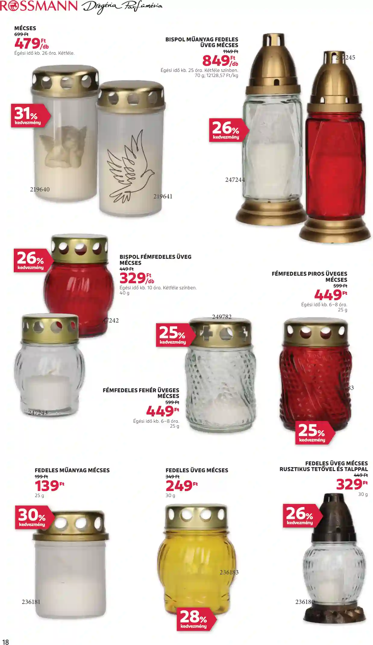 Rossmann akciós újság 43. hét (12 oldal)
