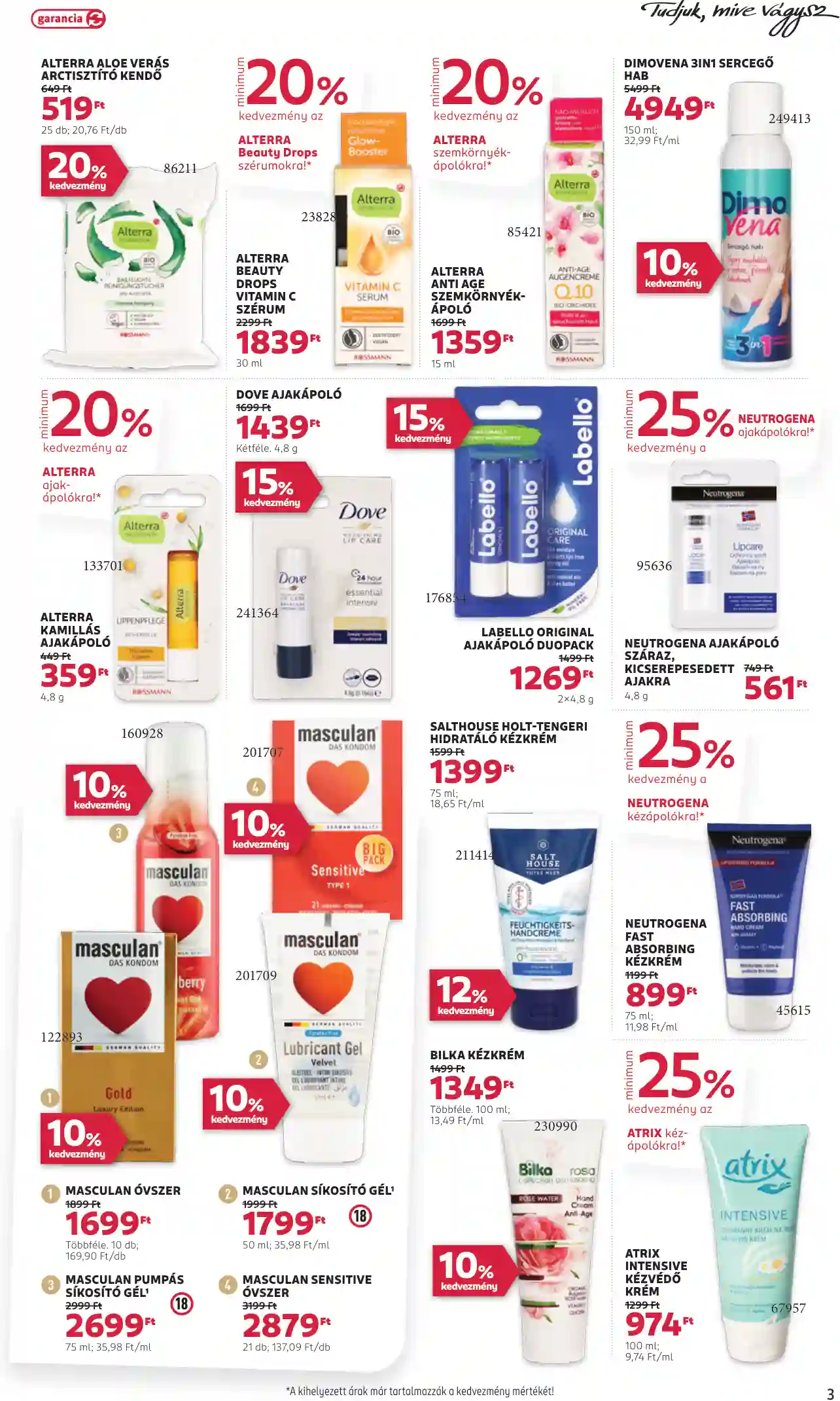 Rossmann akciós újság 43. hét (13 oldal)