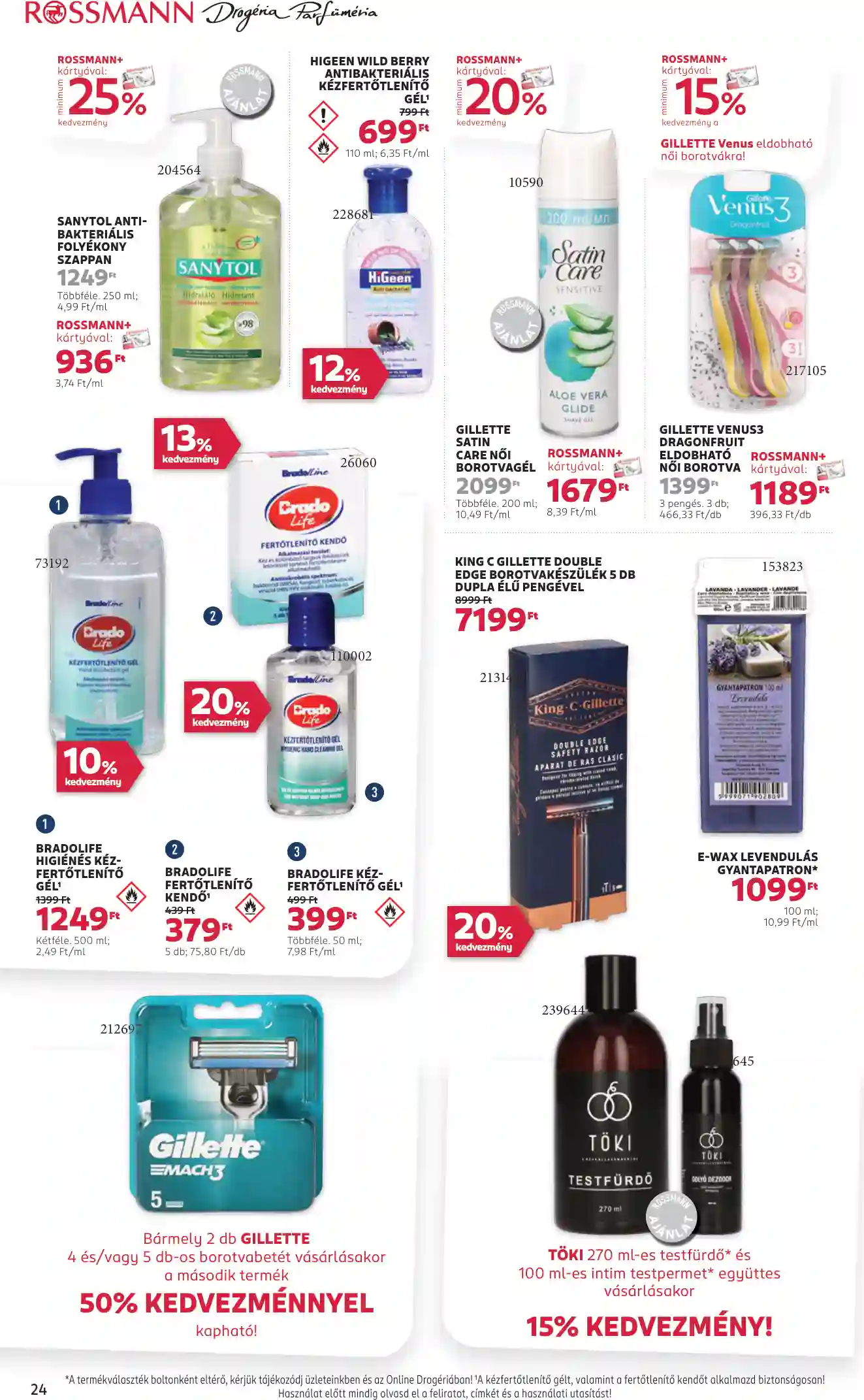 Rossmann akciós újság 43. hét (19 oldal)