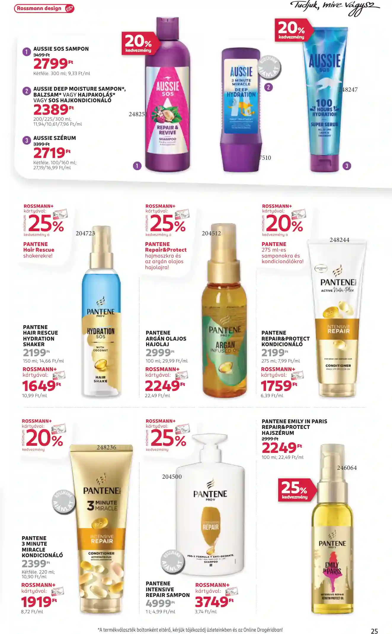 Rossmann akciós újság 43. hét (20 oldal)