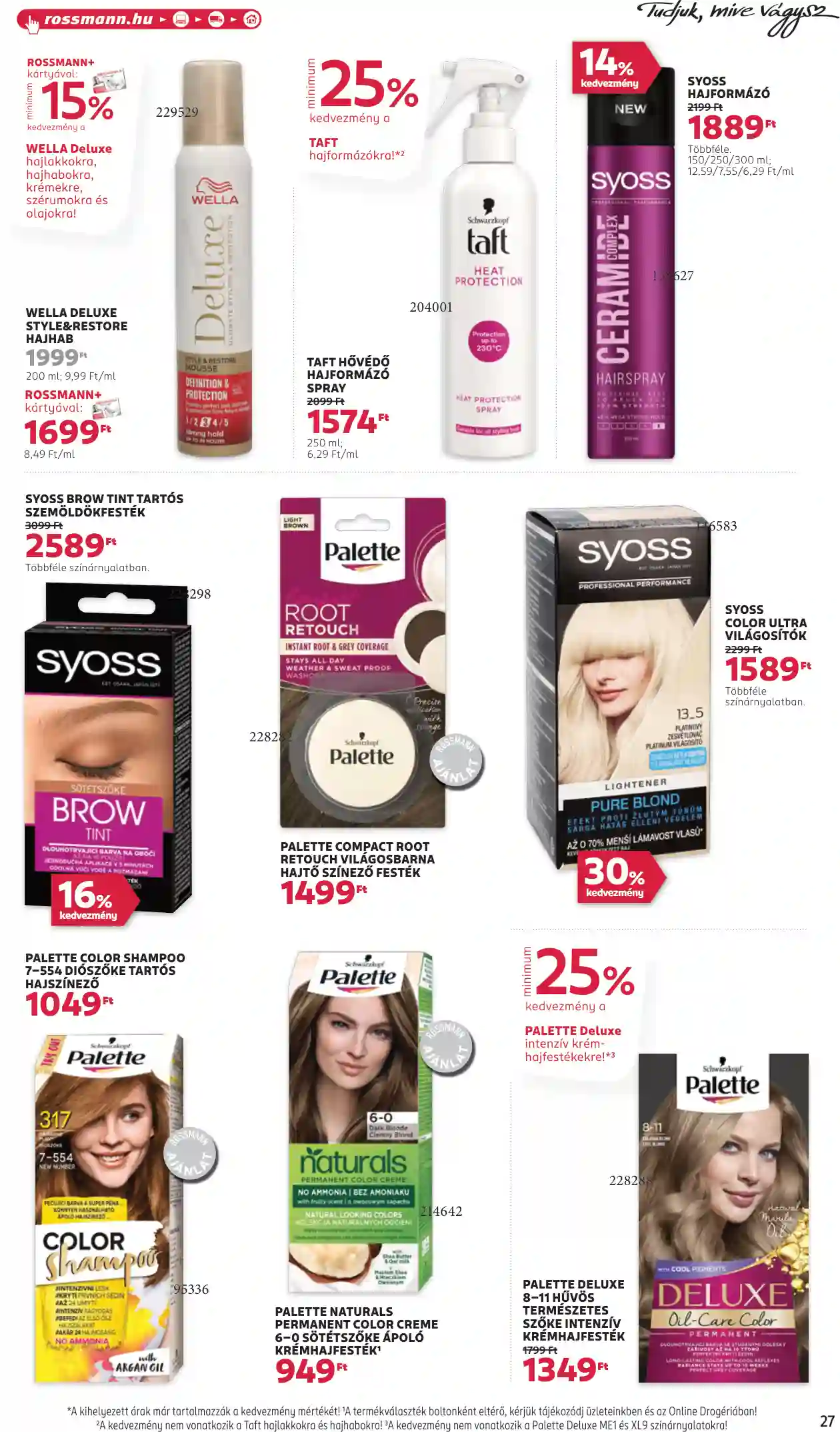 Rossmann akciós újság 43. hét (22 oldal)