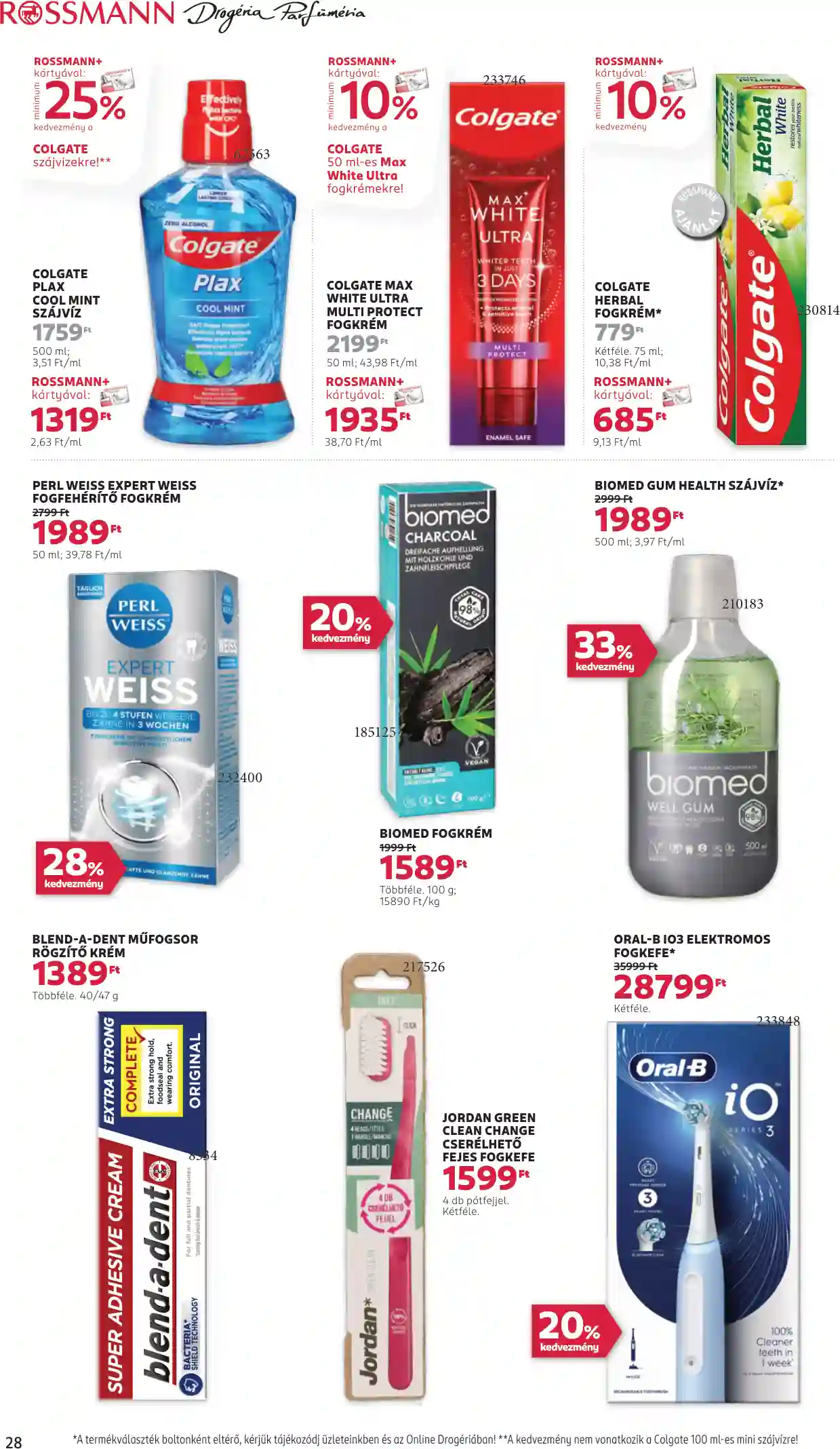 Rossmann akciós újság 43. hét (23 oldal)