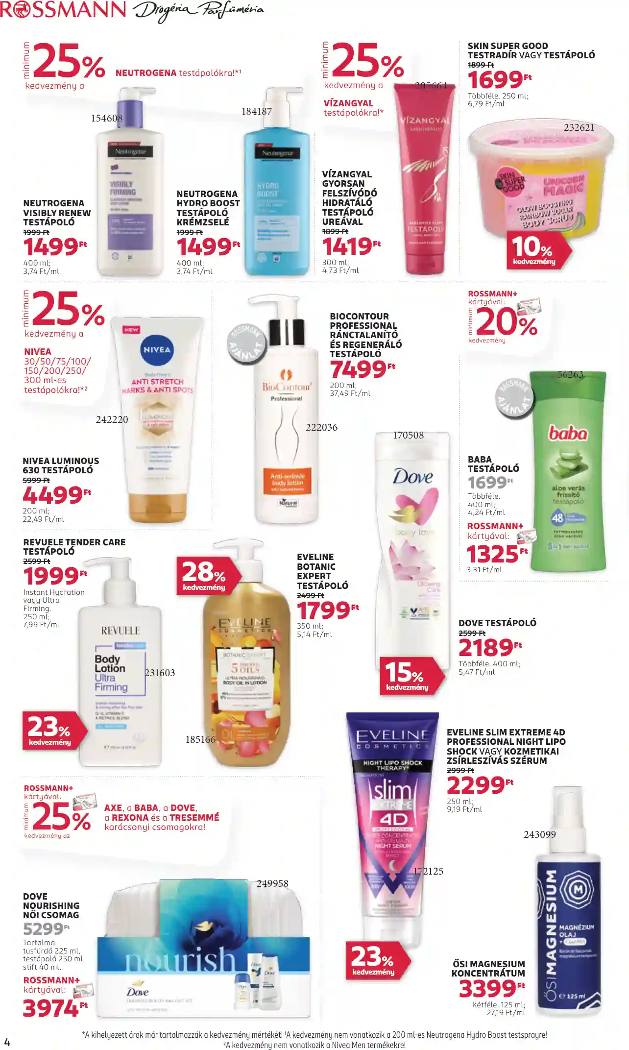 Rossmann akciós újság 43. hét (24 oldal)