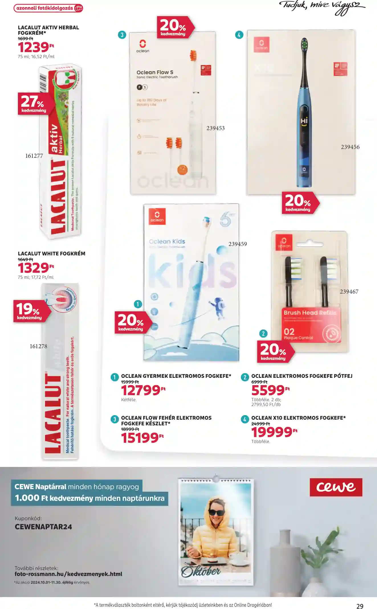 Rossmann akciós újság 43. hét (25 oldal)