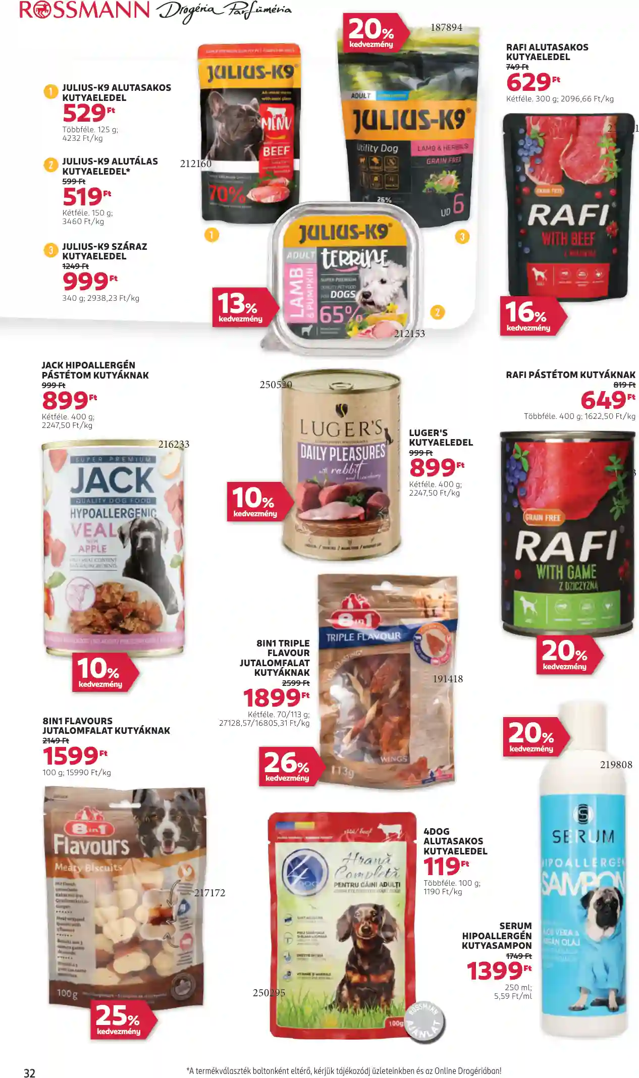 Rossmann akciós újság 43. hét (28 oldal)