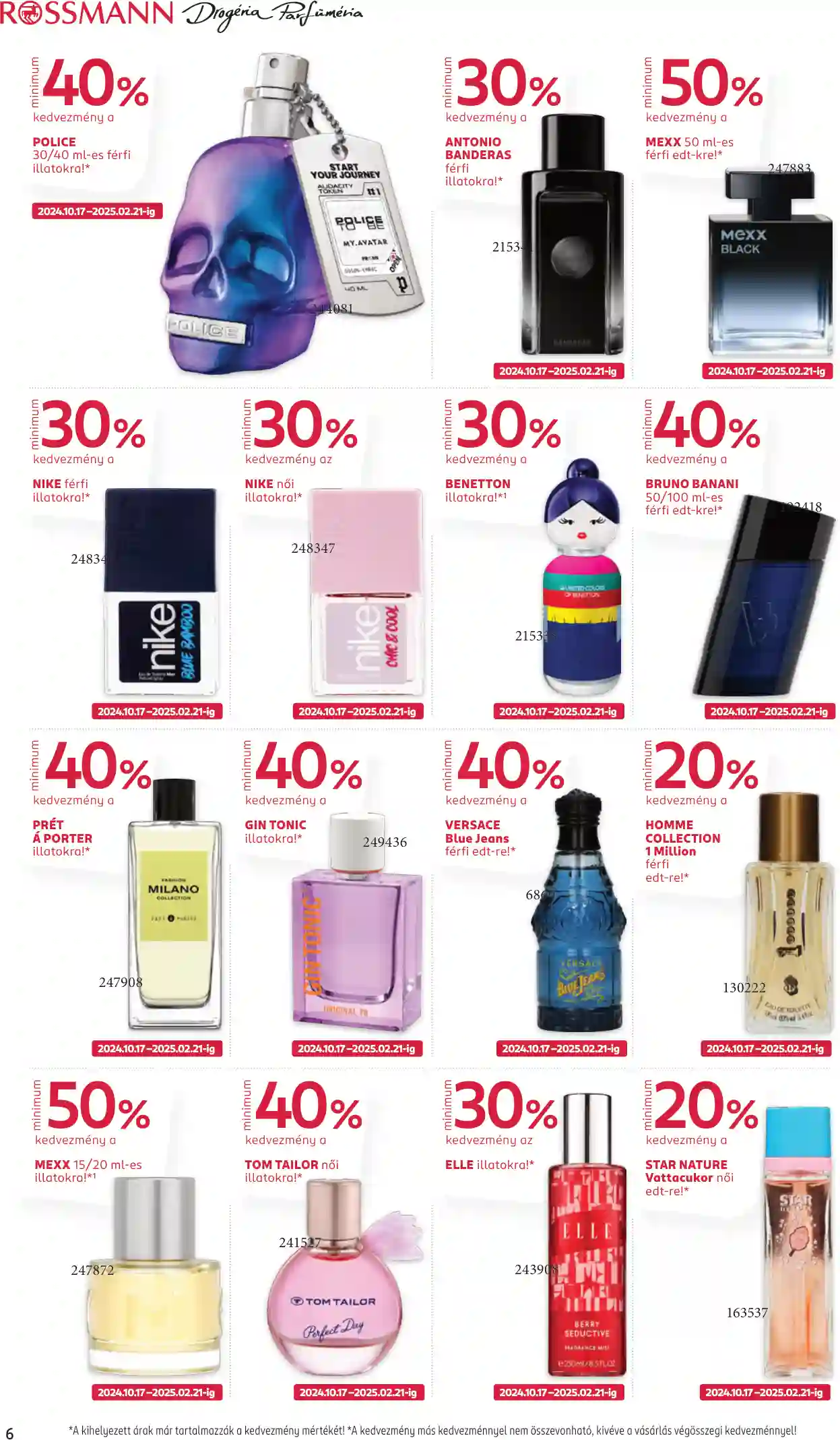 Rossmann akciós újság 43. hét (37 oldal)
