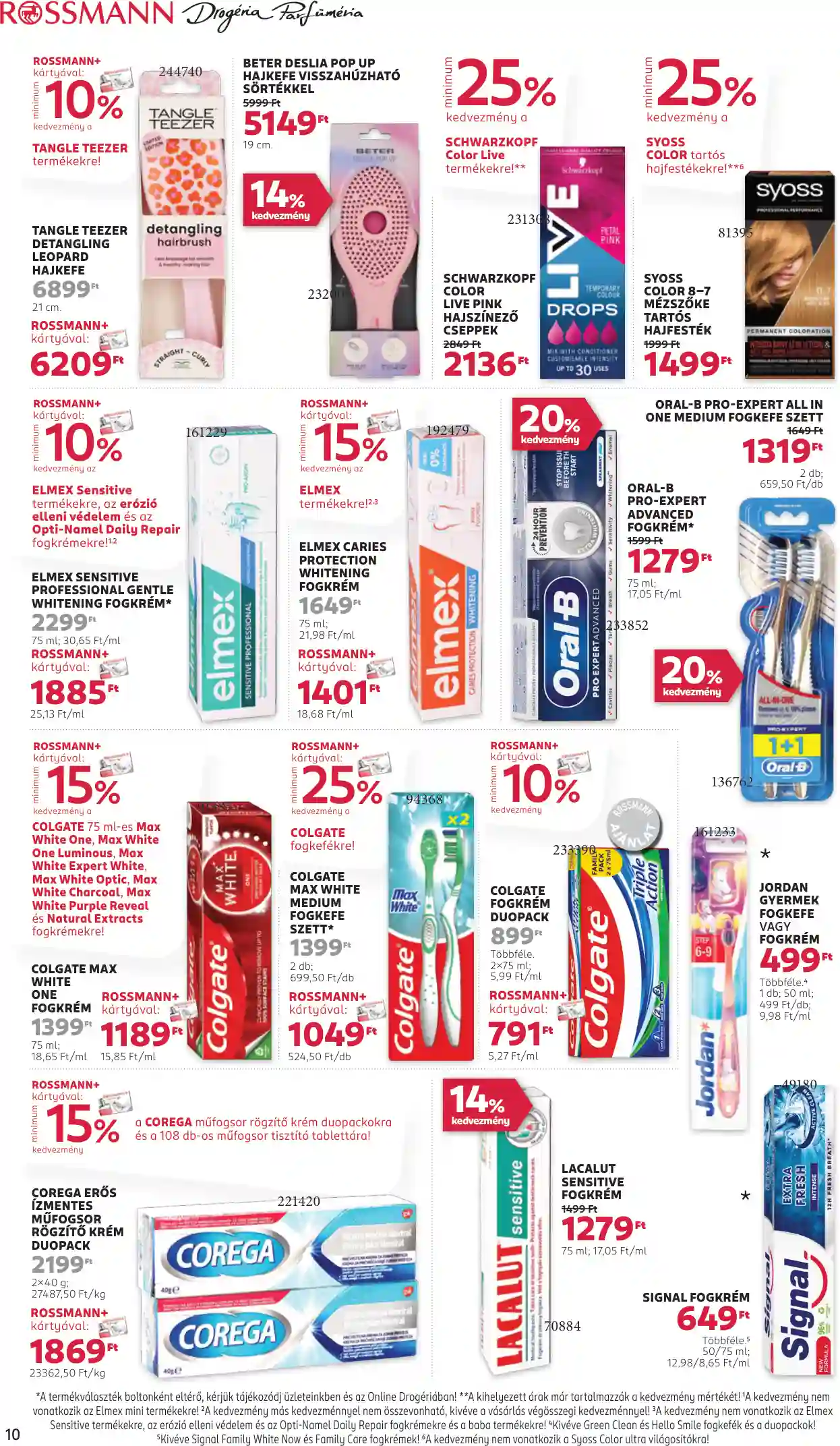 Rossmann akciós újság 43. hét (41 oldal)