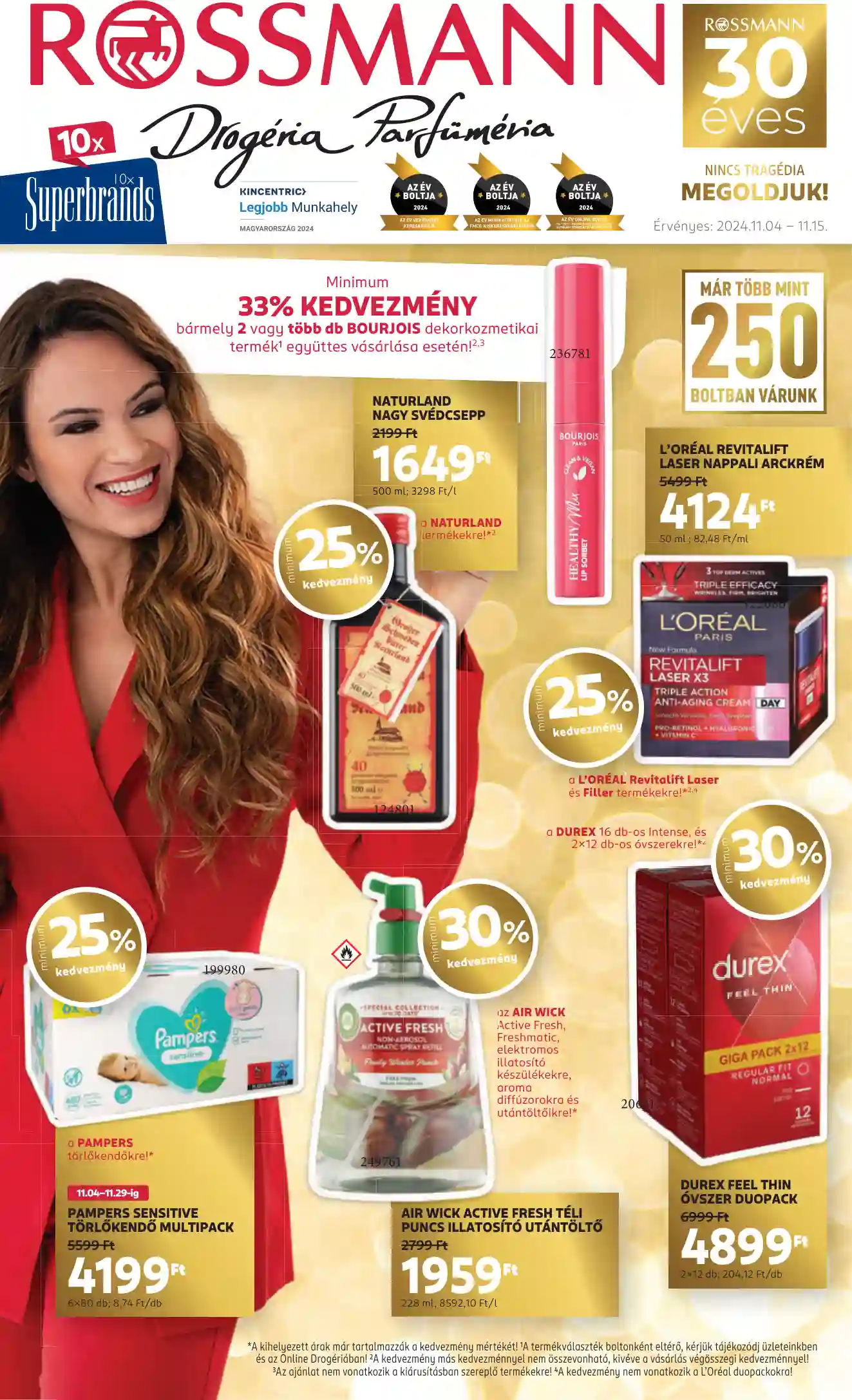 ROSSMANN  45.hét