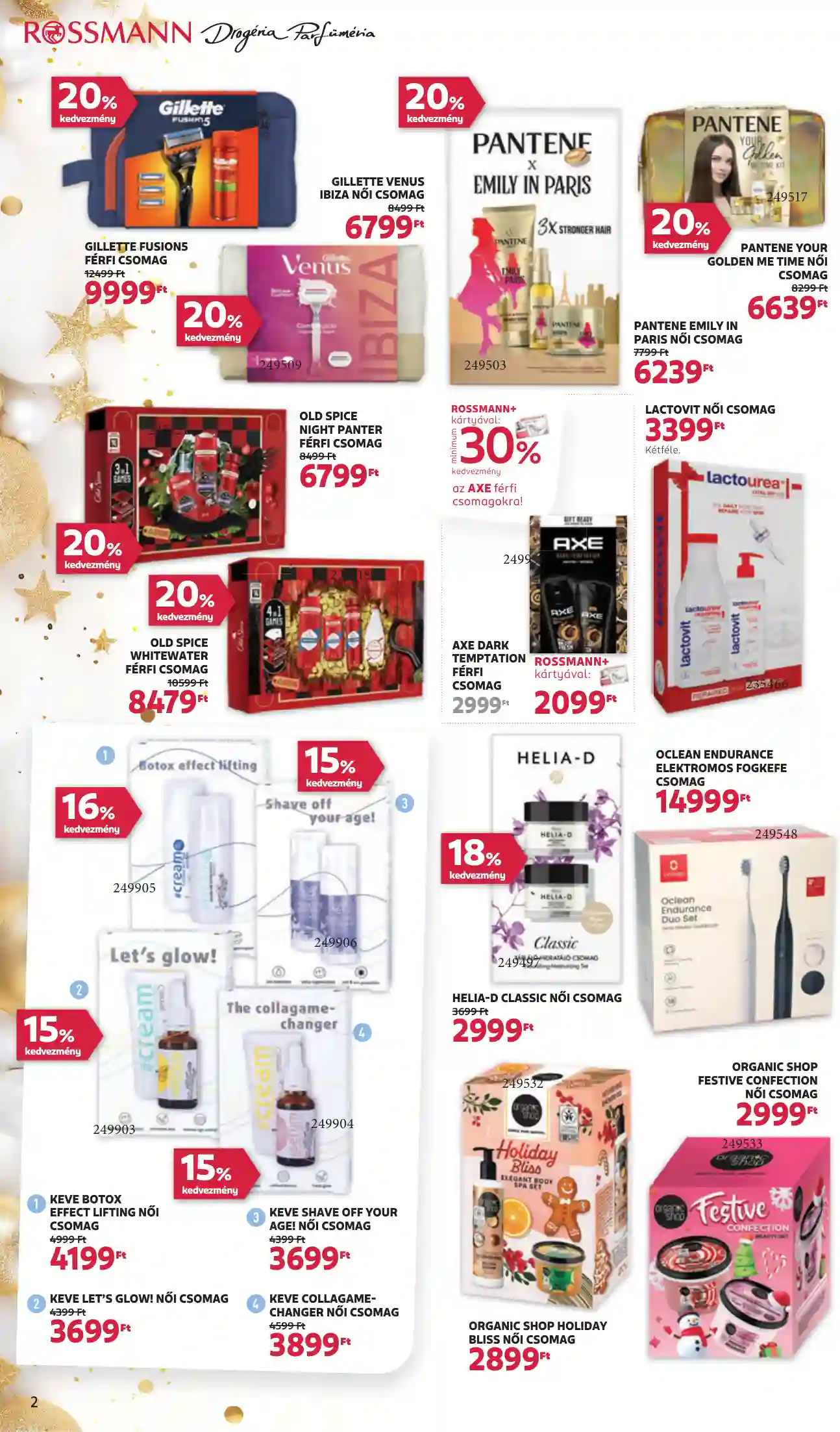 Rossmann akciós újság 45. hét (2 oldal)
