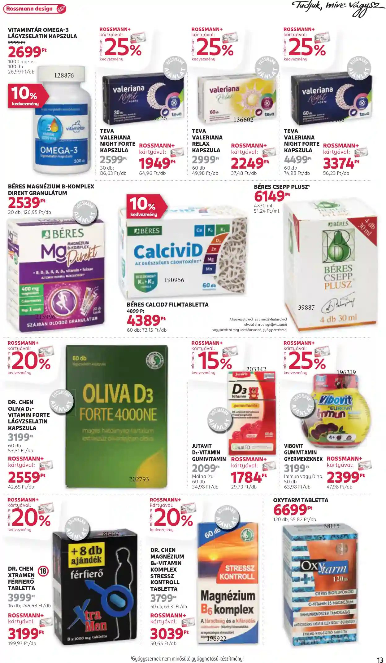 Rossmann akciós újság 45. hét (7 oldal)