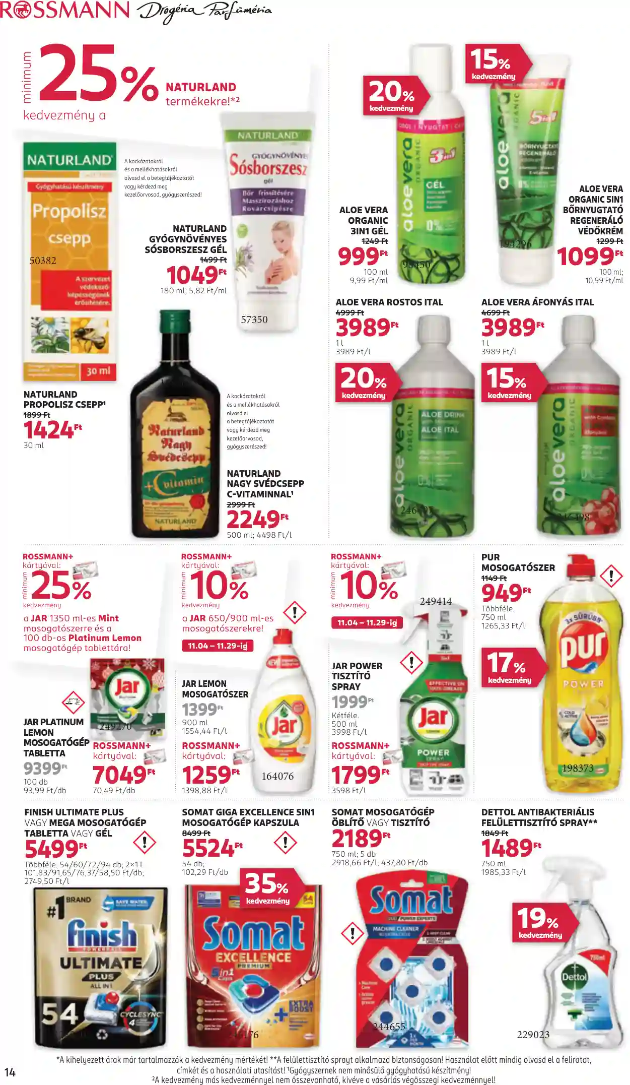 Rossmann akciós újság 45. hét (8 oldal)