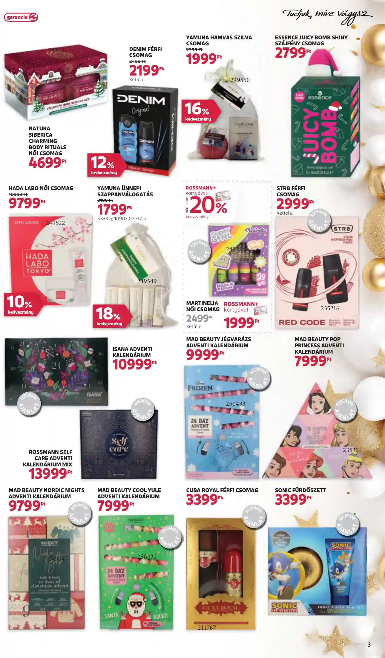 Rossmann akciós újság 45. hét (13 oldal)