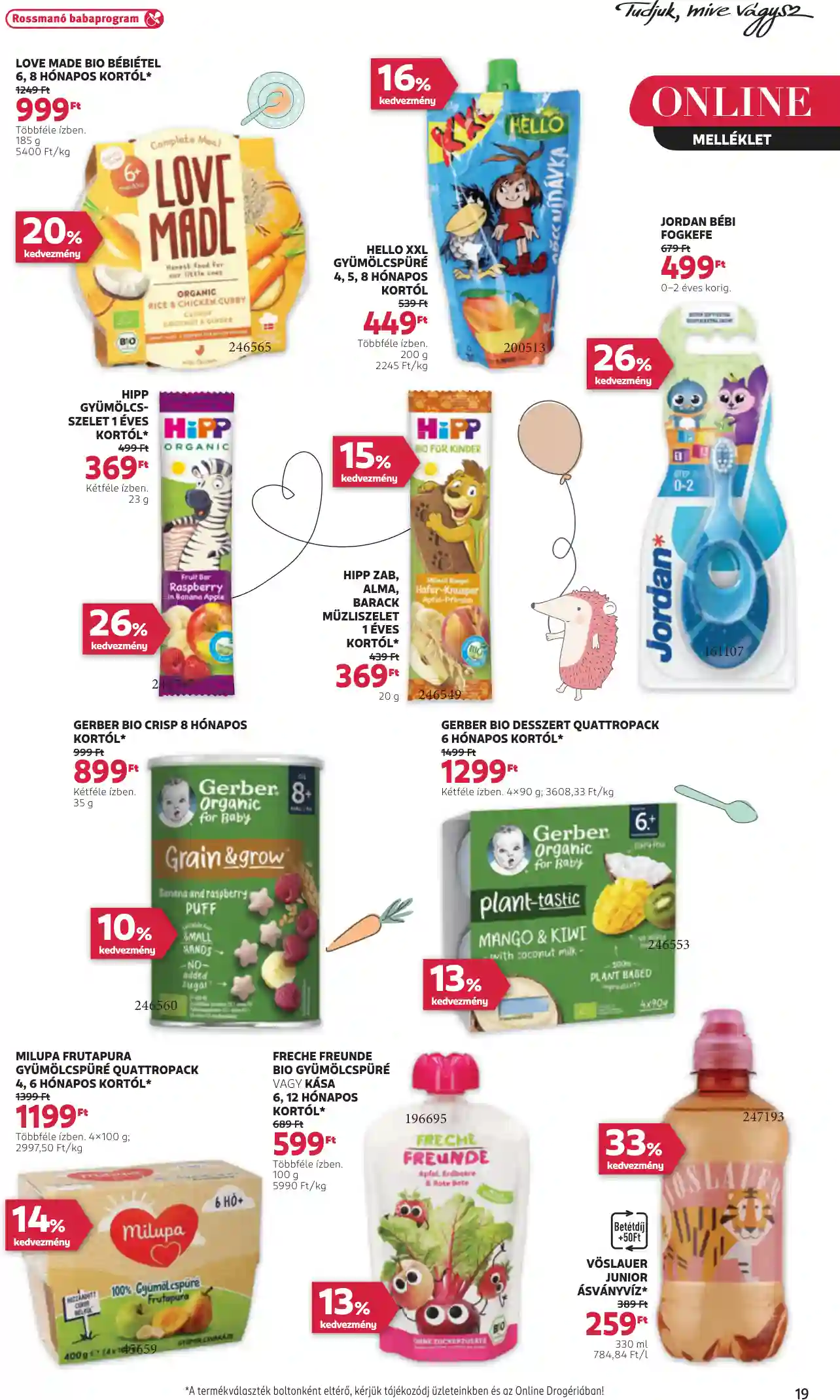 Rossmann akciós újság 45. hét (14 oldal)