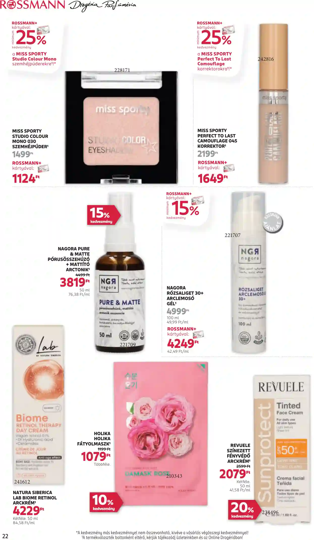 Rossmann akciós újság 45. hét (17 oldal)