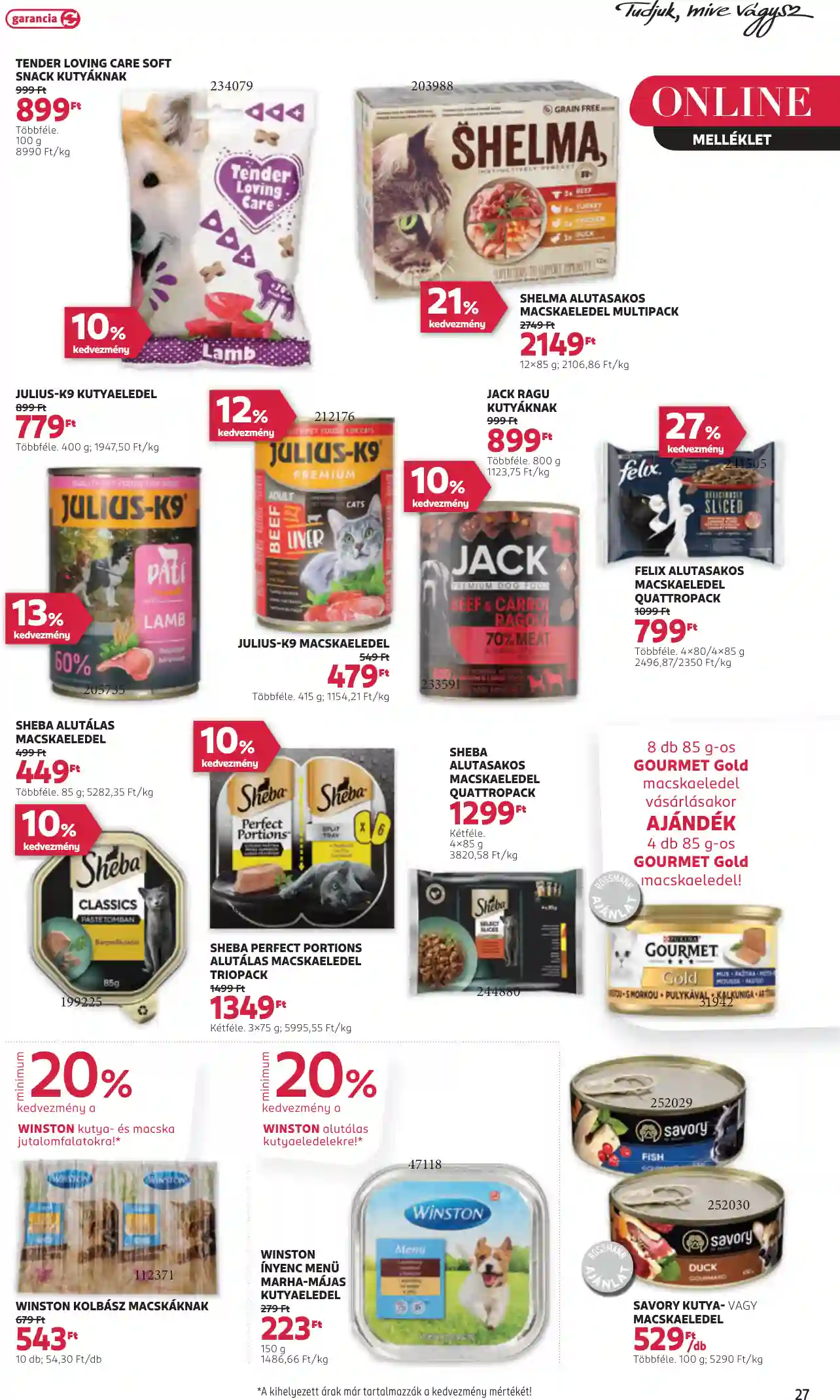 Rossmann akciós újság 45. hét (22 oldal)