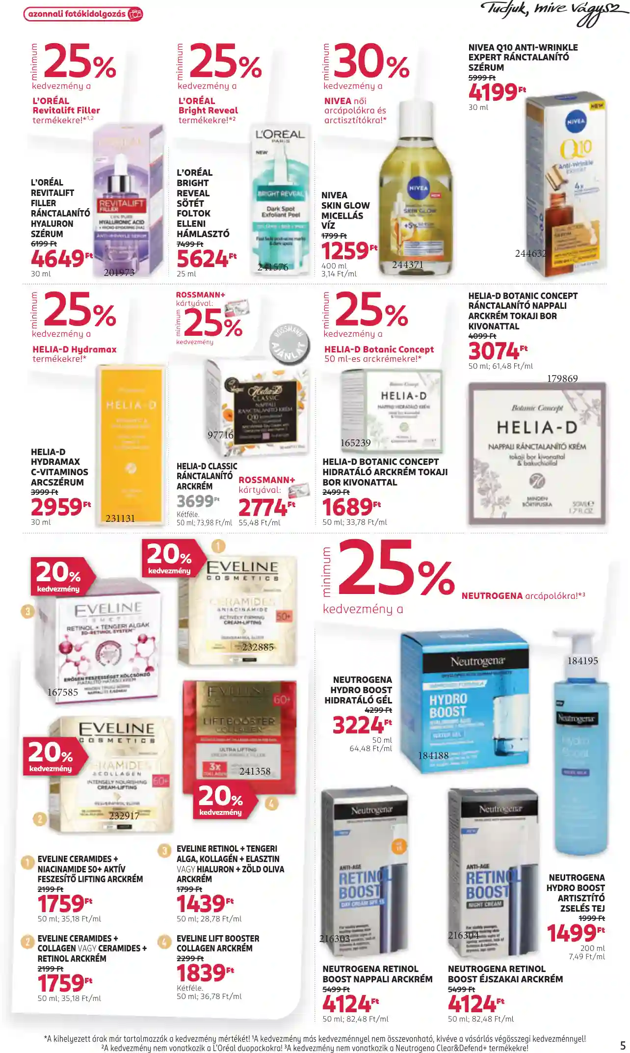 Rossmann akciós újság 45. hét (31 oldal)