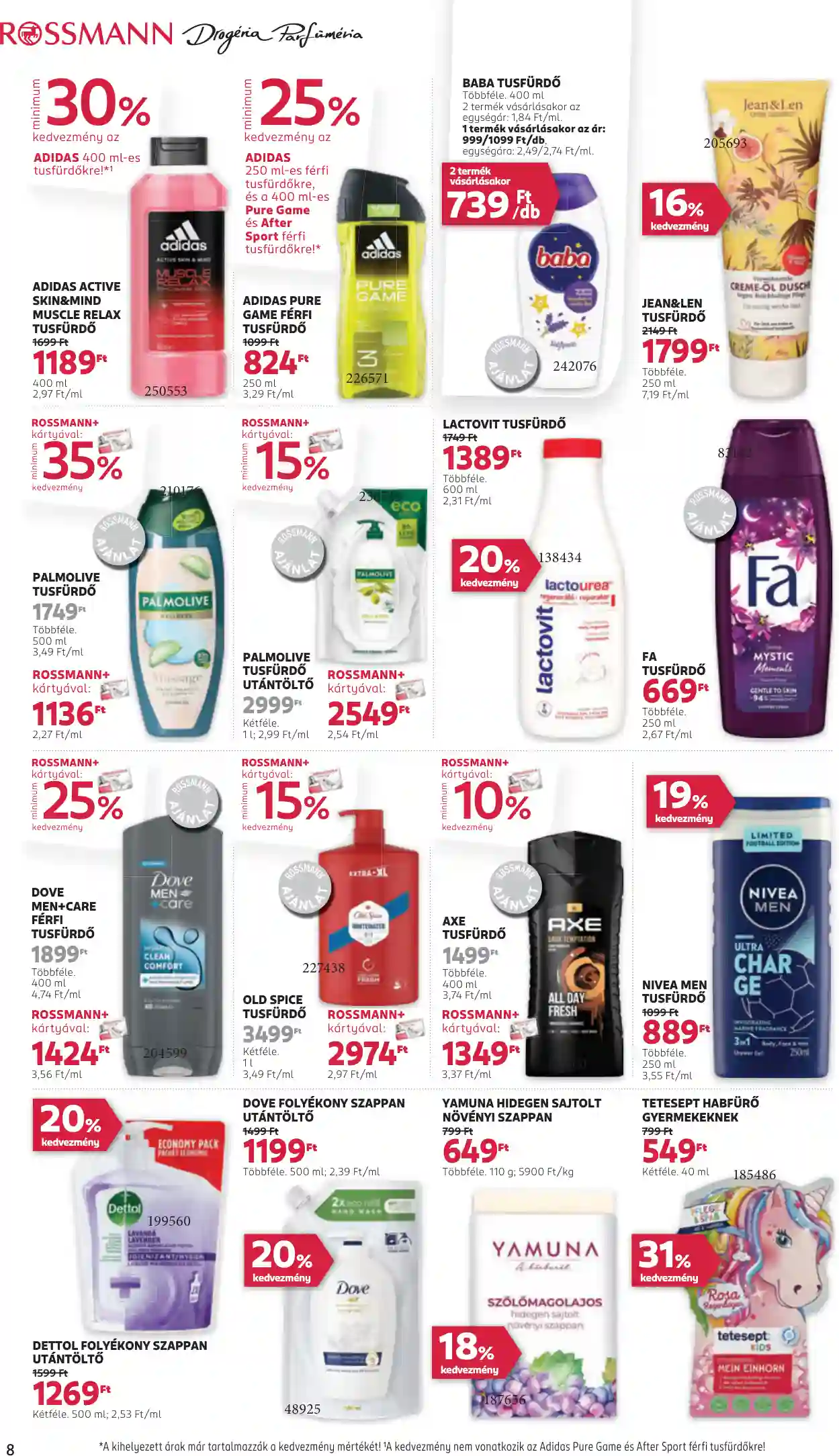 Rossmann akciós újság 45. hét (34 oldal)