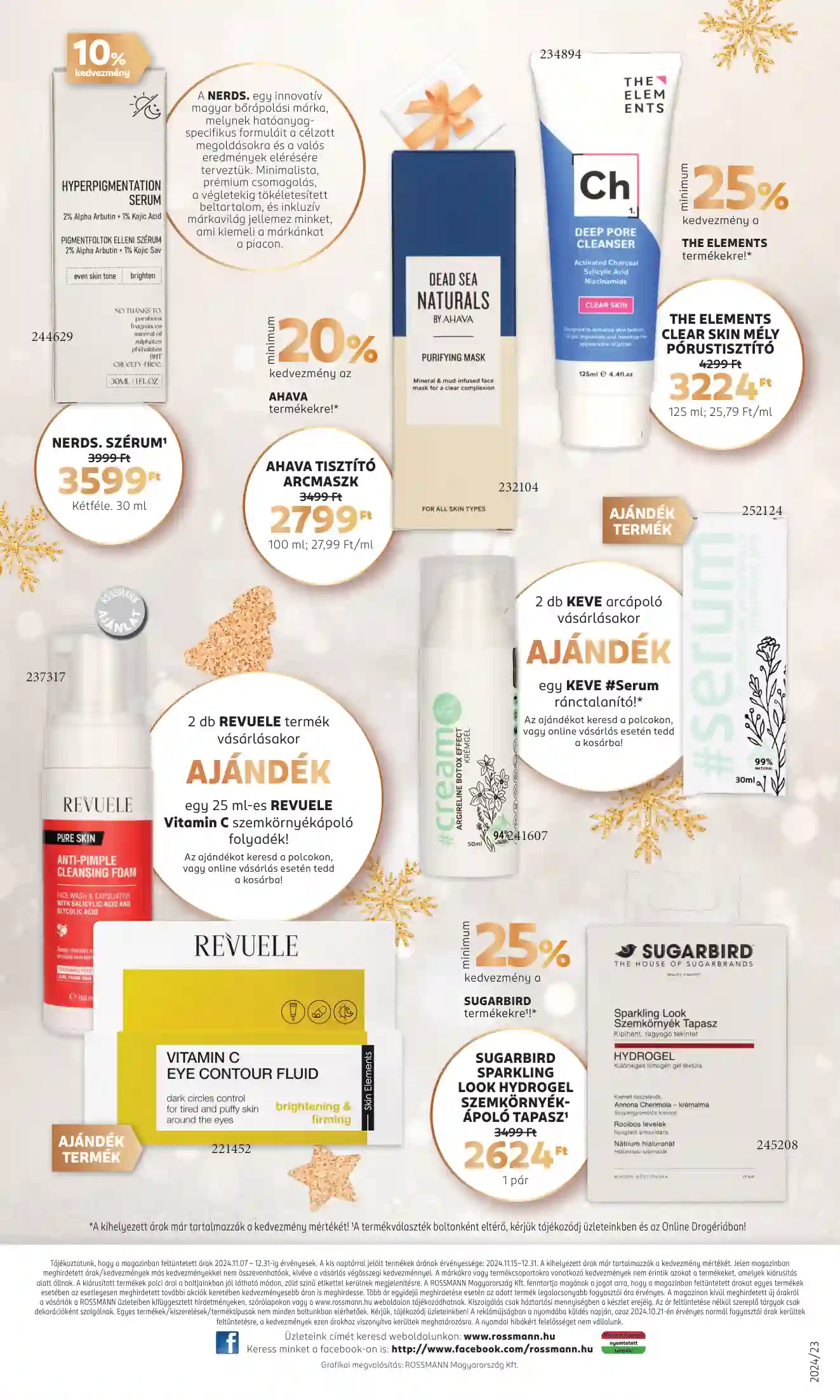 Rossmann akciós újság 45. hét (8 oldal)