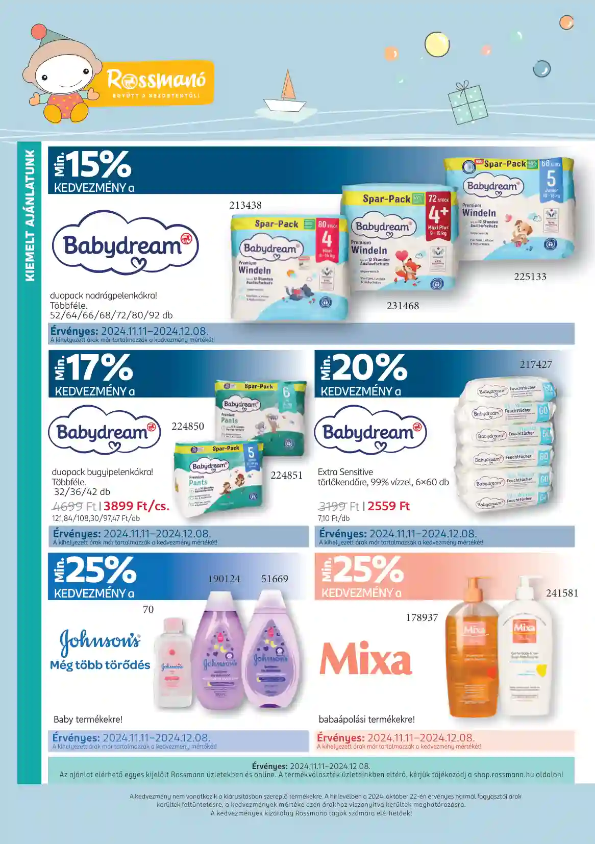 Rossmann akciós újság 46. hét (2 oldal)