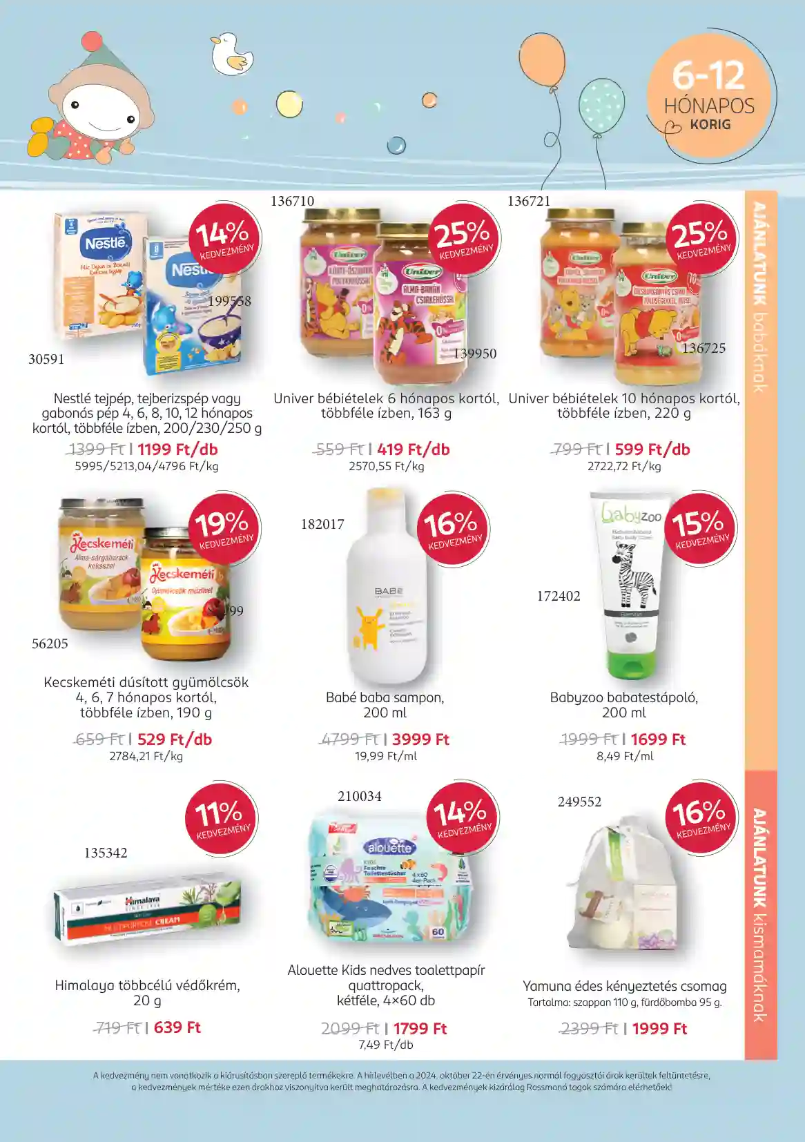 Rossmann akciós újság 46. hét (7 oldal)