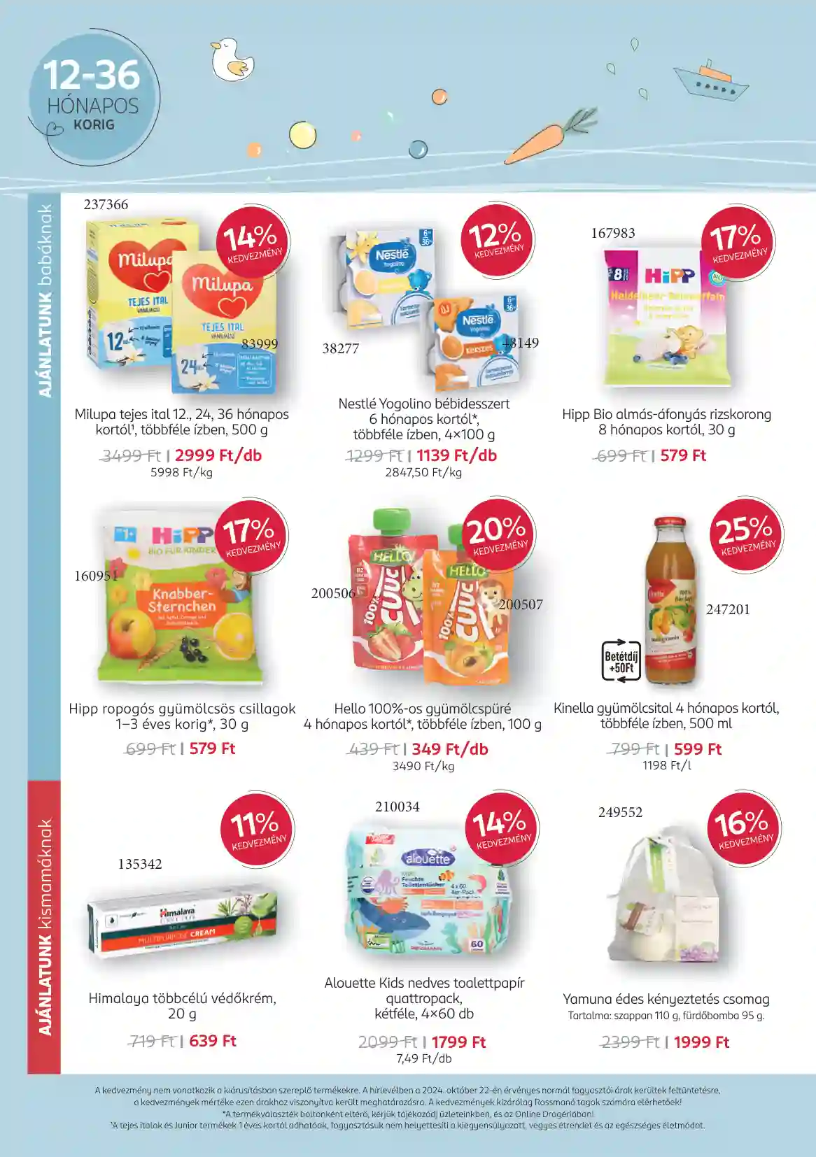 Rossmann akciós újság 46. hét (8 oldal)