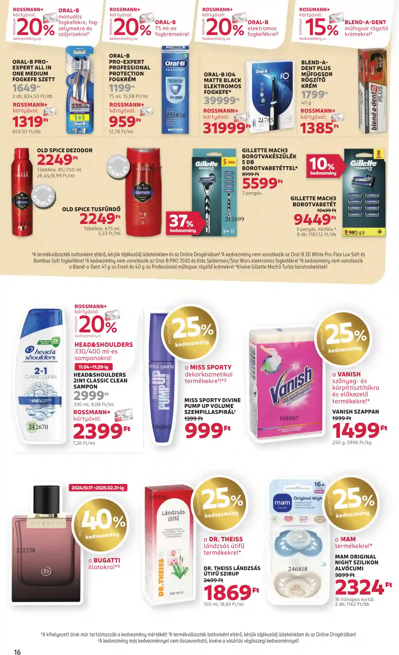 Rossmann akciós újság 47. hét (10 oldal)