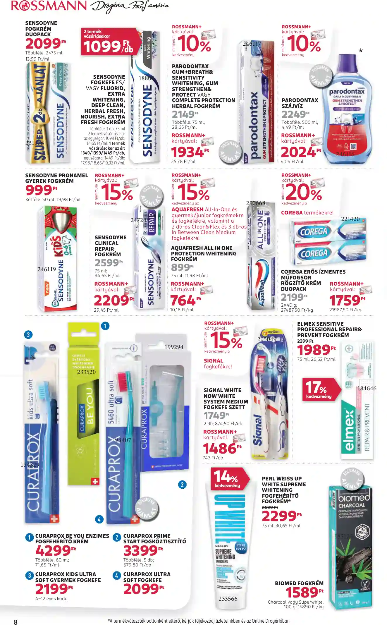 Rossmann akciós újság 47. hét (33 oldal)