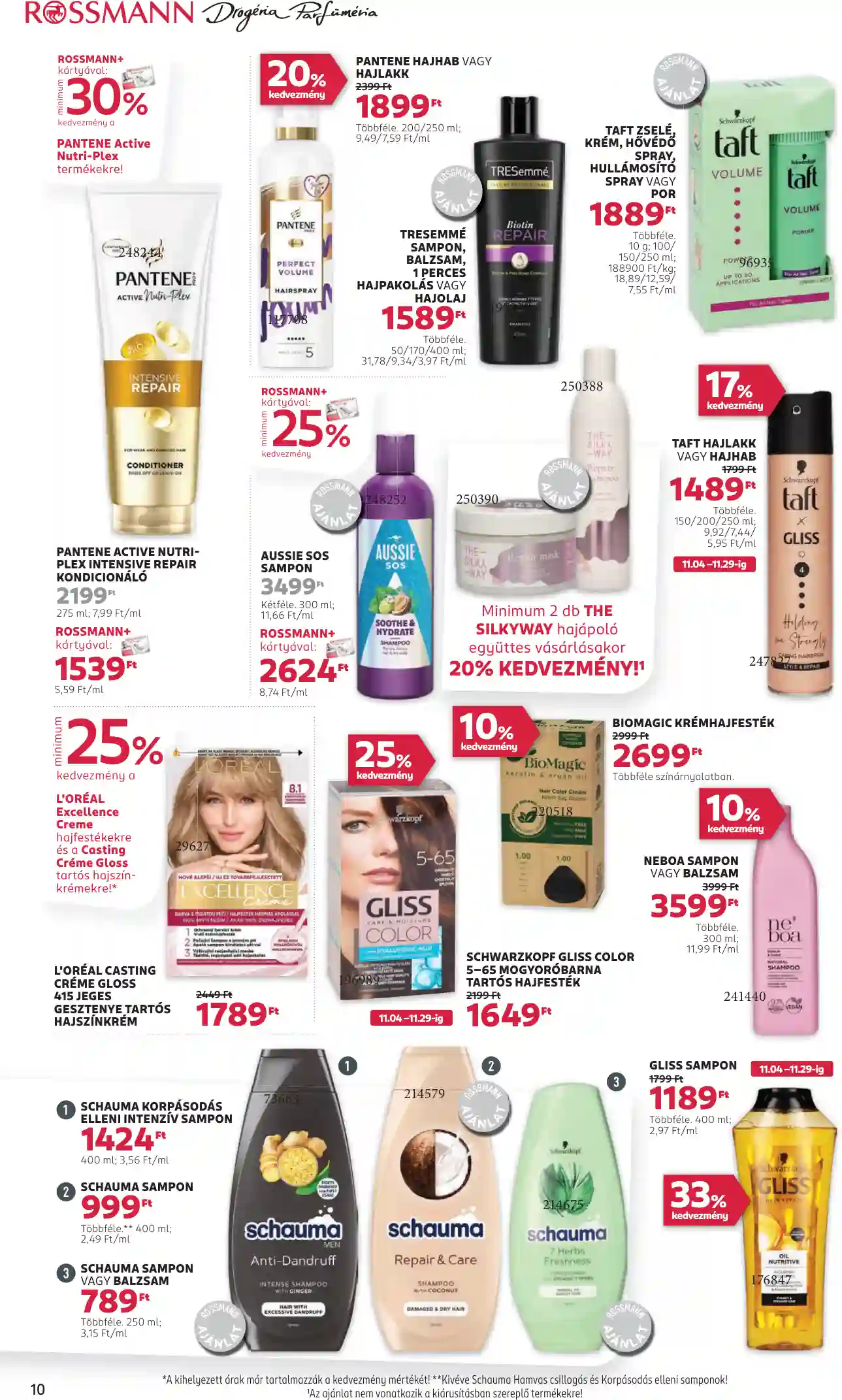 Rossmann akciós újság 47. hét (35 oldal)
