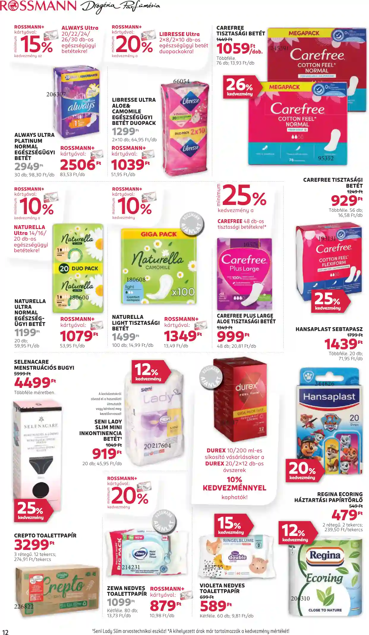 Rossmann akciós újság 47. hét (4 oldal)